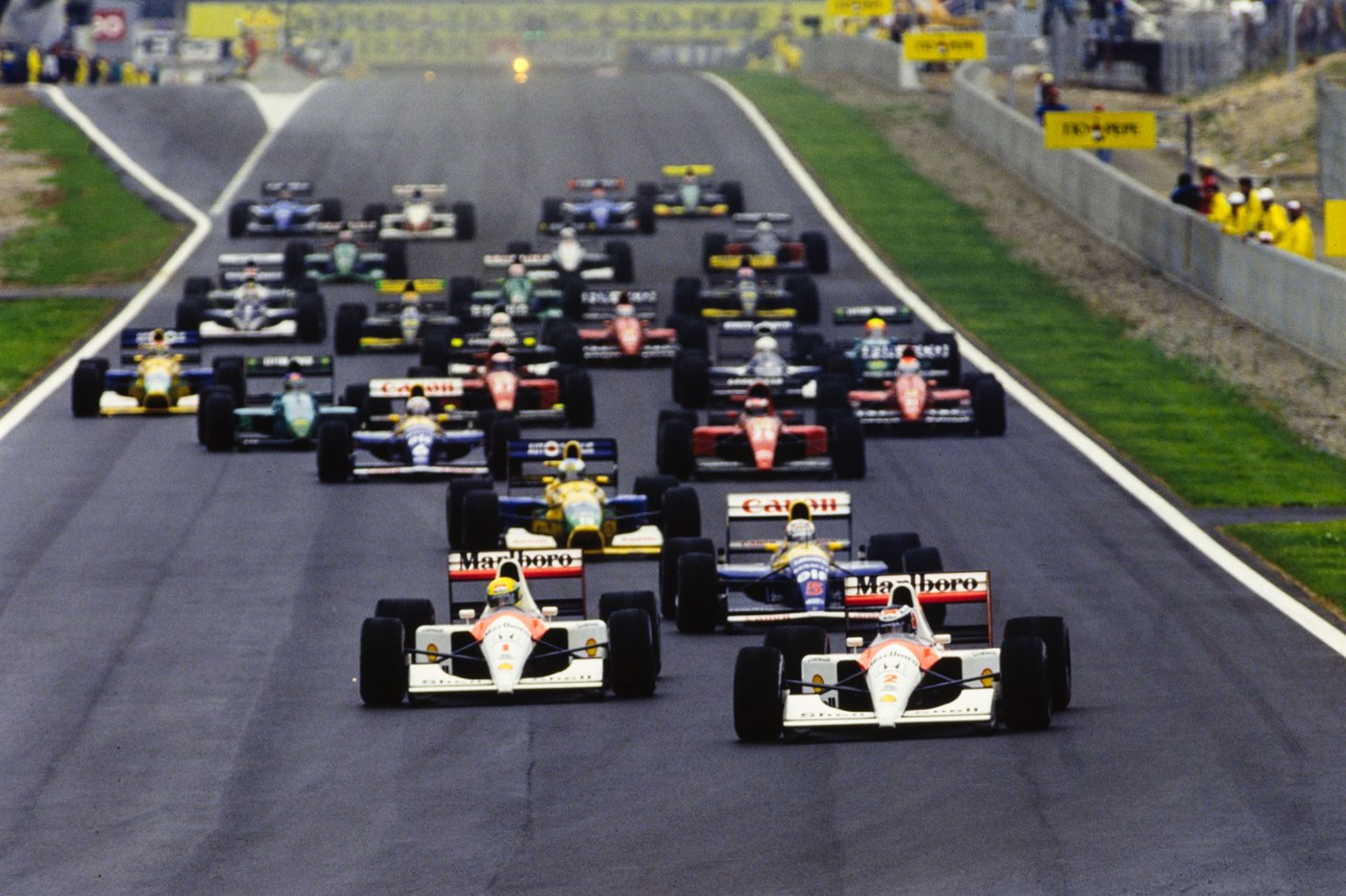 Salida GP España F1 1991