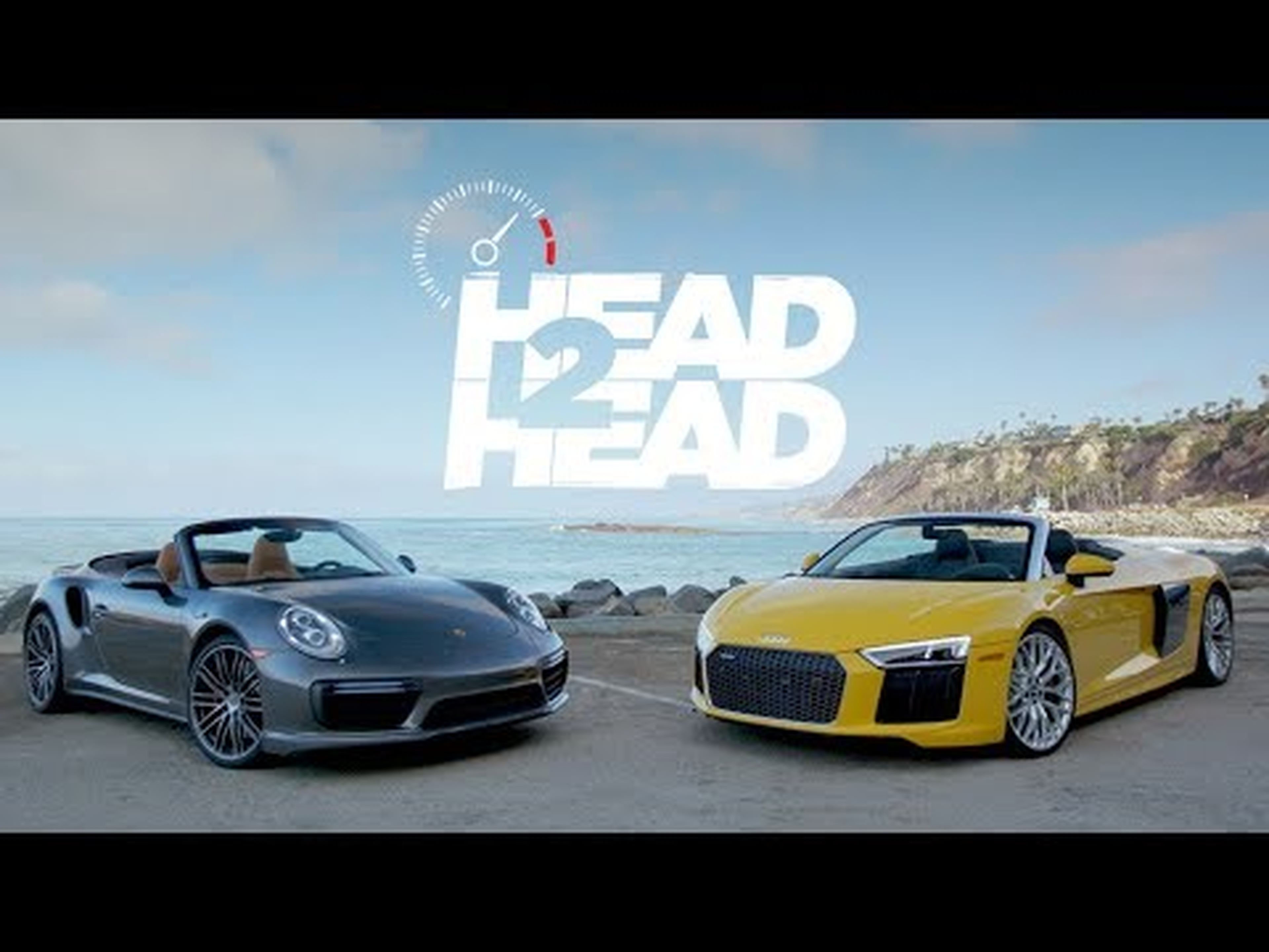 2017 Audi R8 V10 Spyder vs. 2017 Porsche Turbo Cabriolet - Head 2 Head Ep. 93