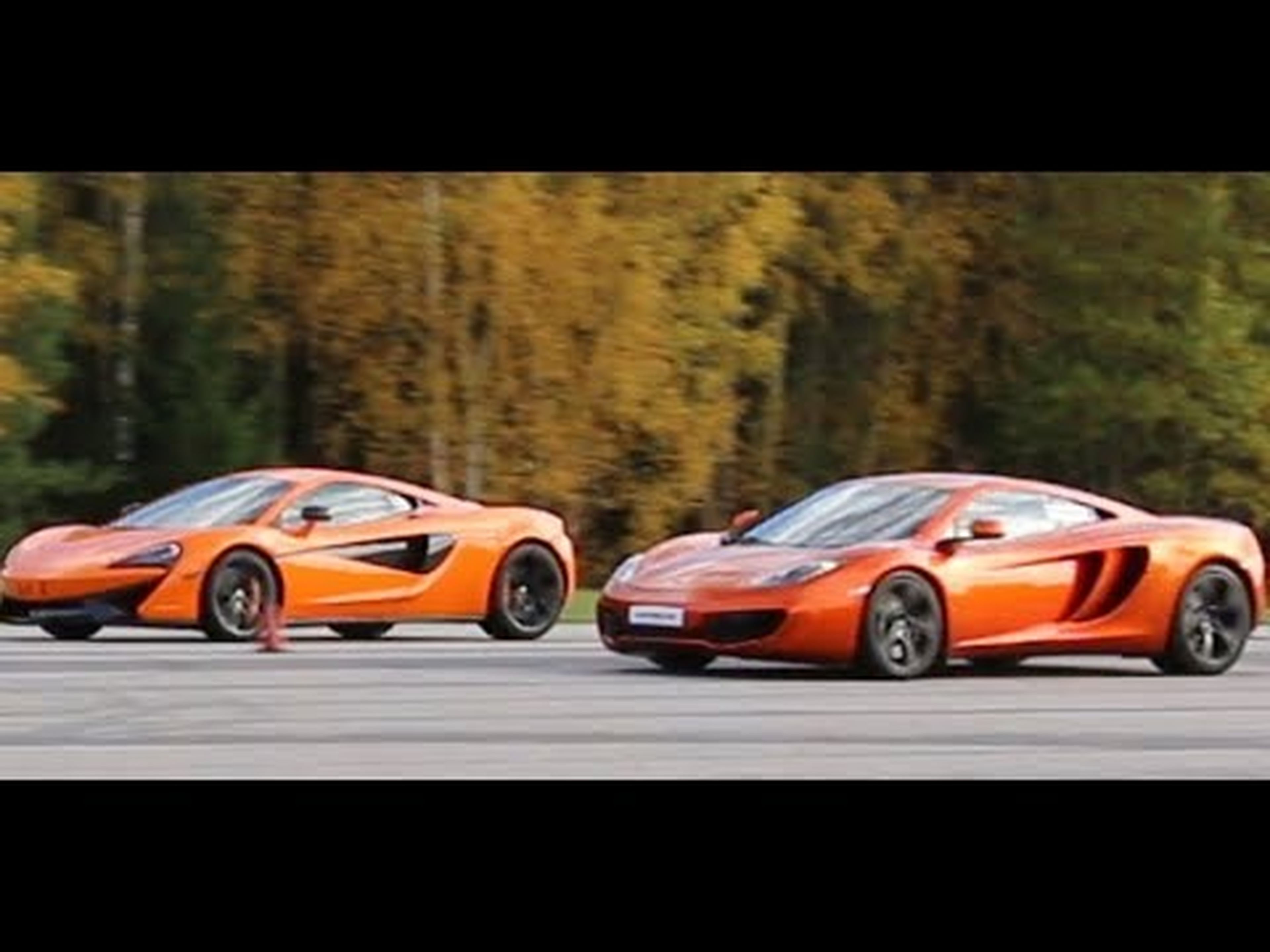 570 HP McLaren 570S vs 625 HP McLaren MP4-12C