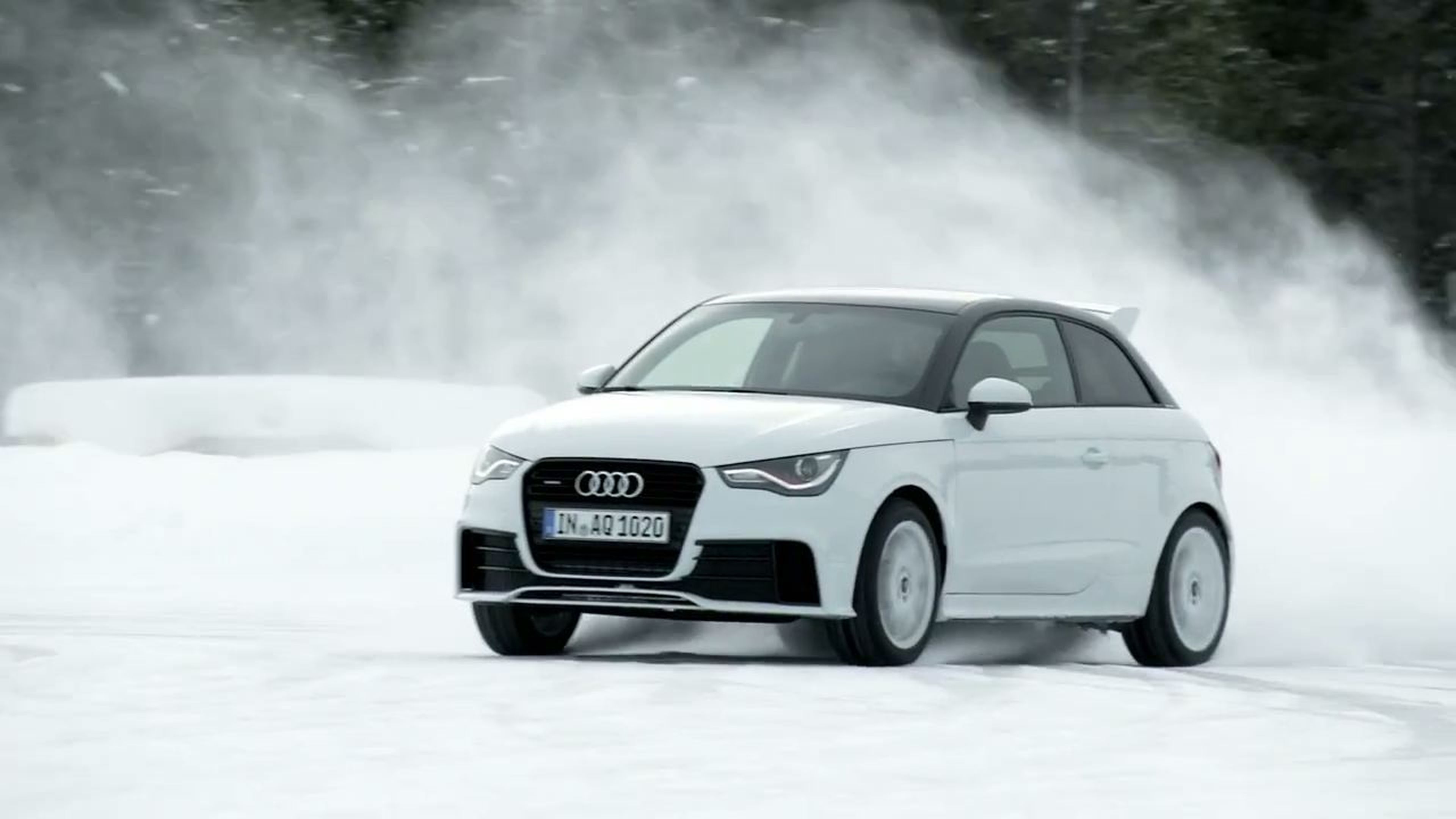 Audi A1 quattro: prueba en hielo