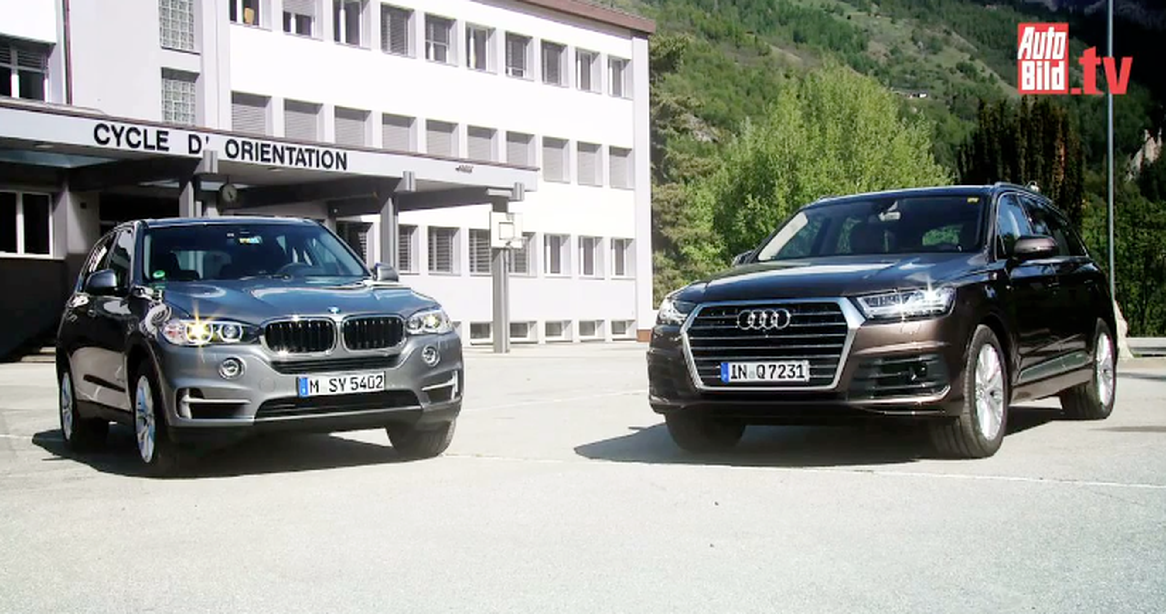 Audi Q7 vs BMW X5 (2015)