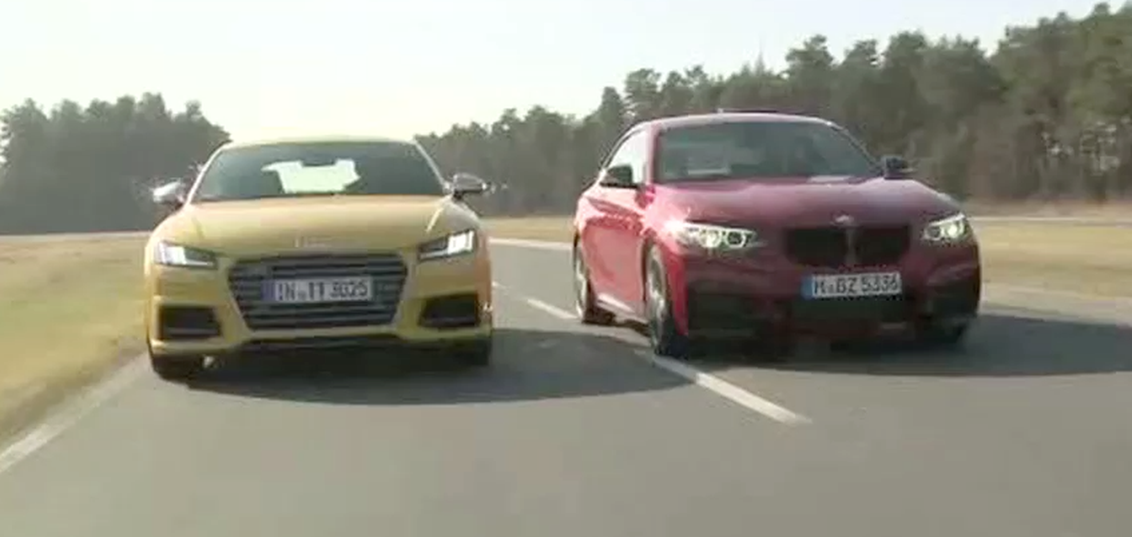 Audi TTS vs BMW M235i (2015)