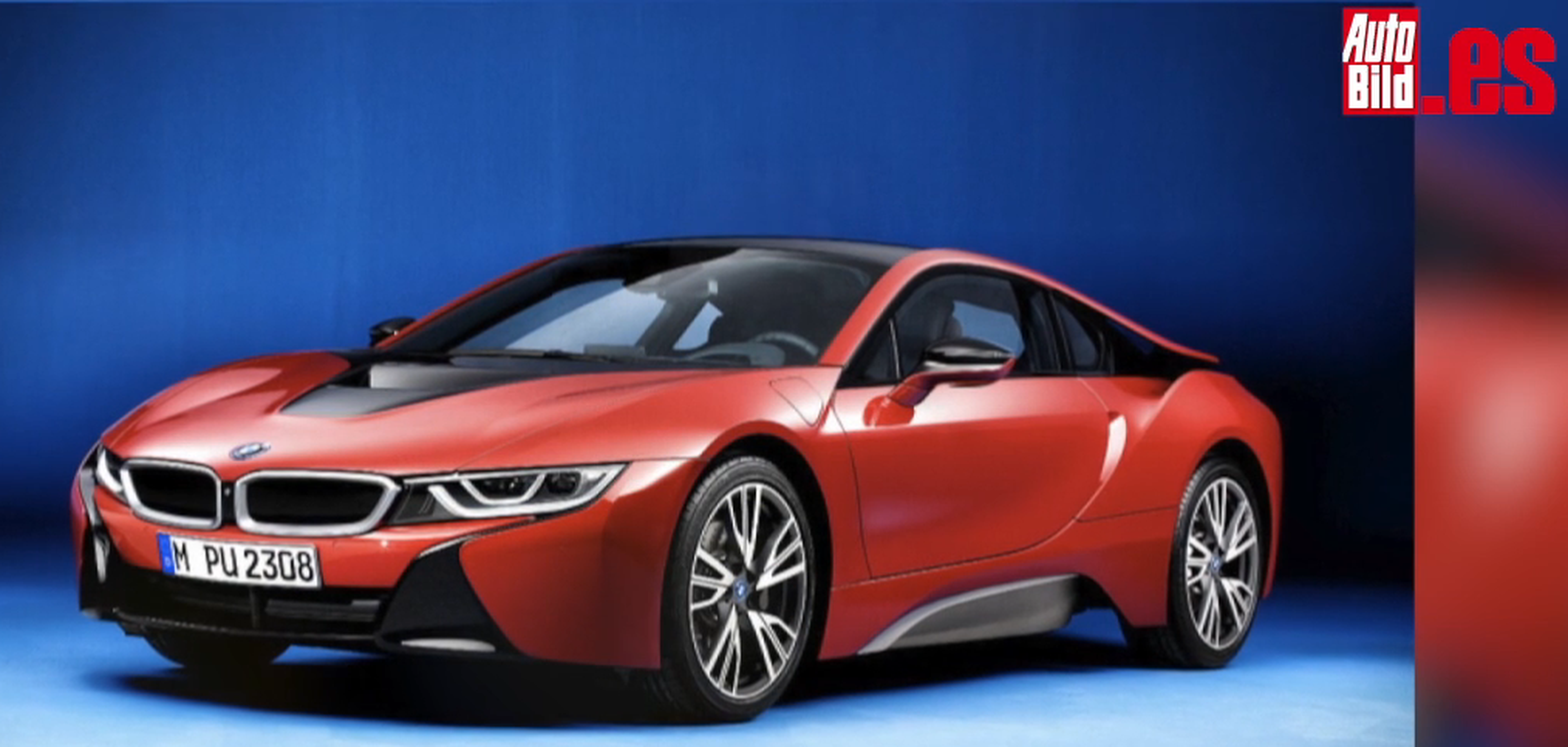 BMW i8 Protonic Red Edition: híbrido, deportivo y pasional