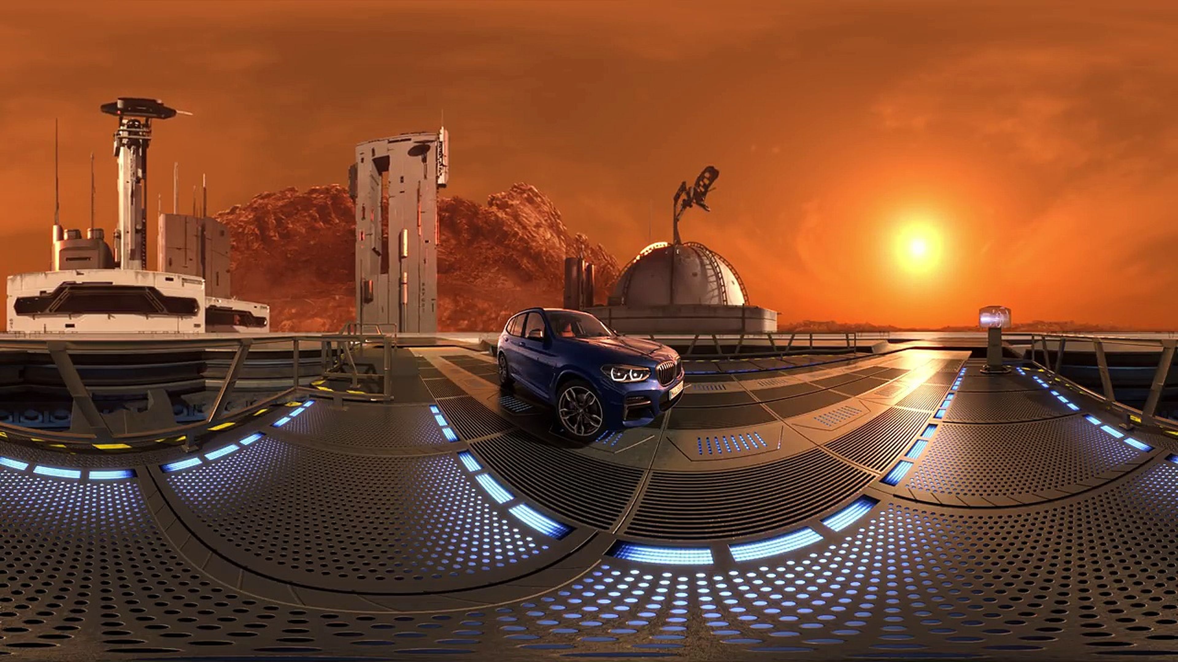 El BMW X3 se pasea por Marte