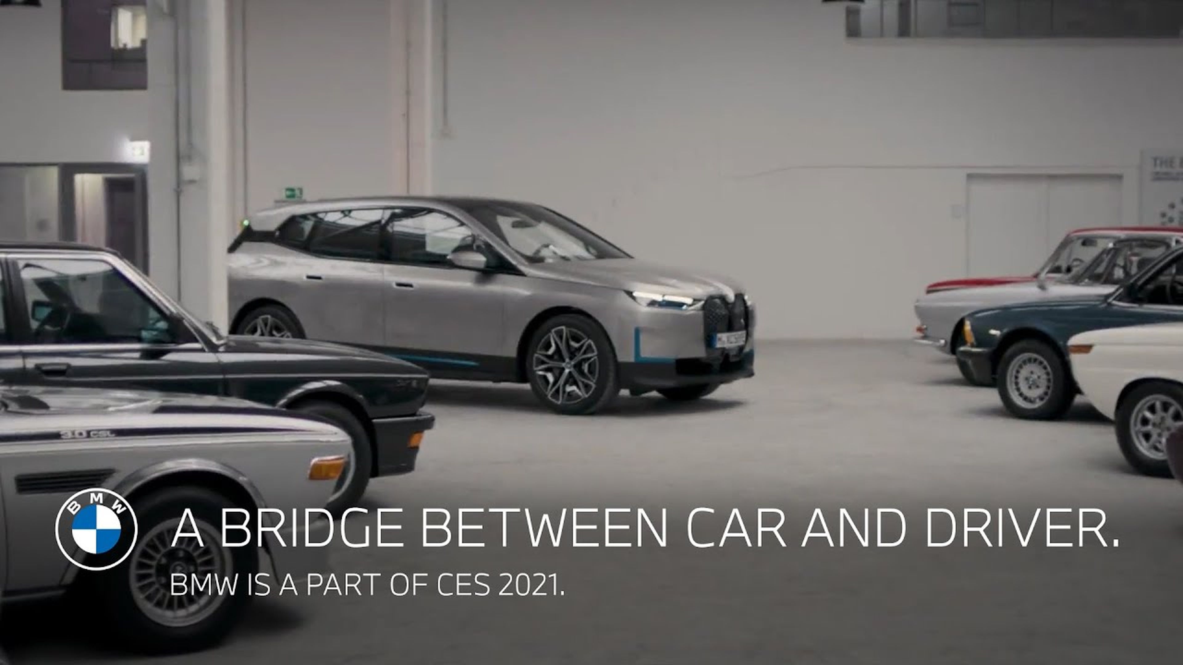 A bridge between car and driver. BMW is a part of CES 2021.