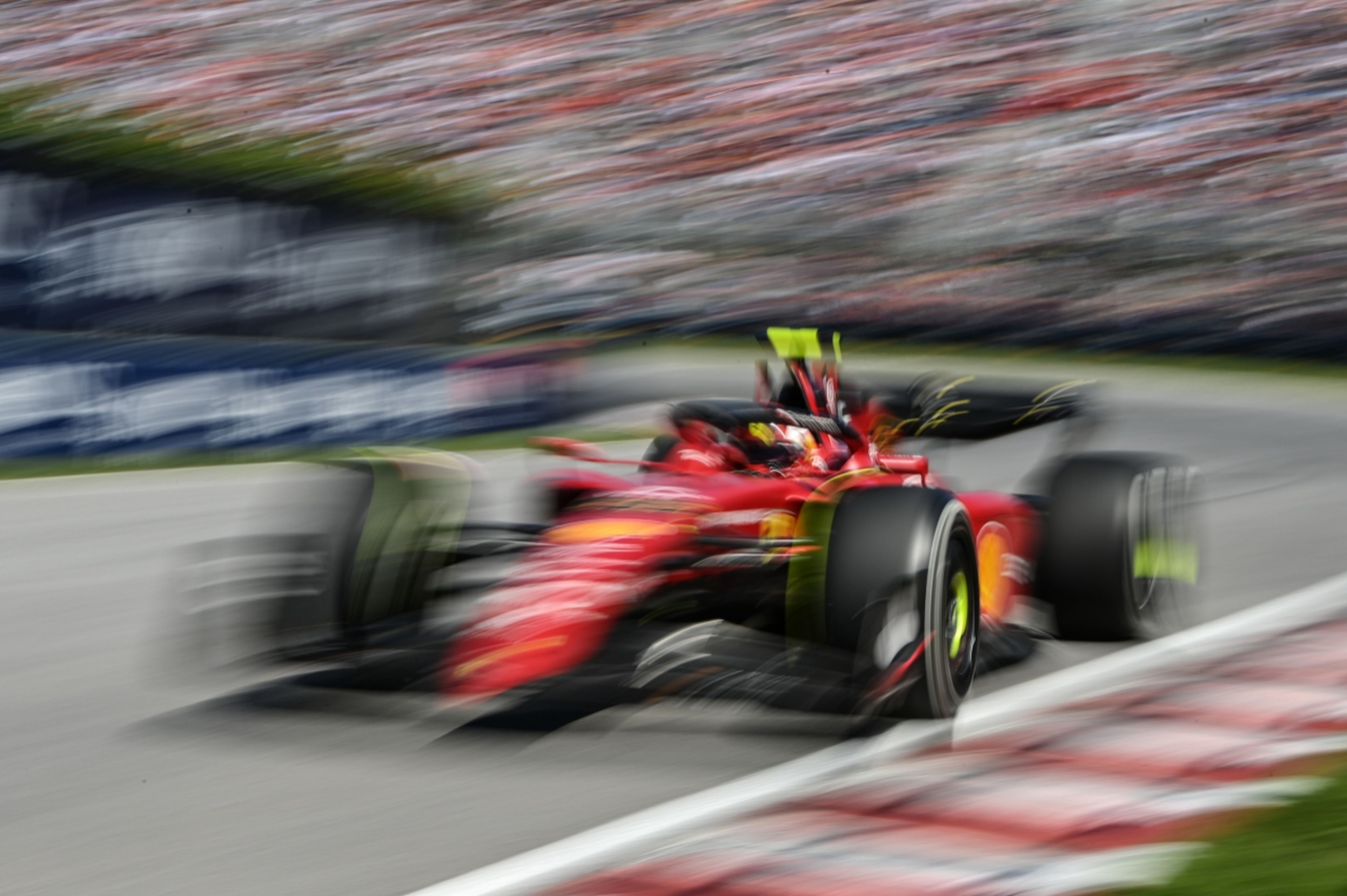 Carlos Sainz en el GP de Canadá