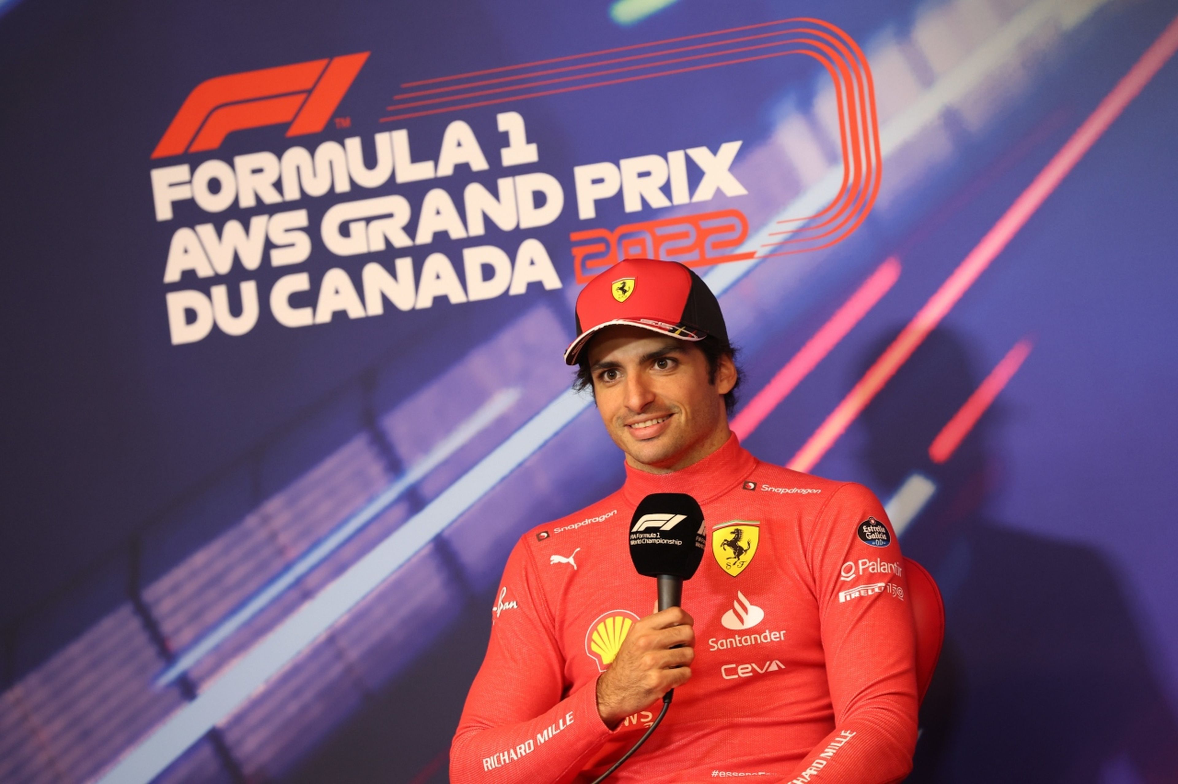 Carlos Sainz en el GP Canada