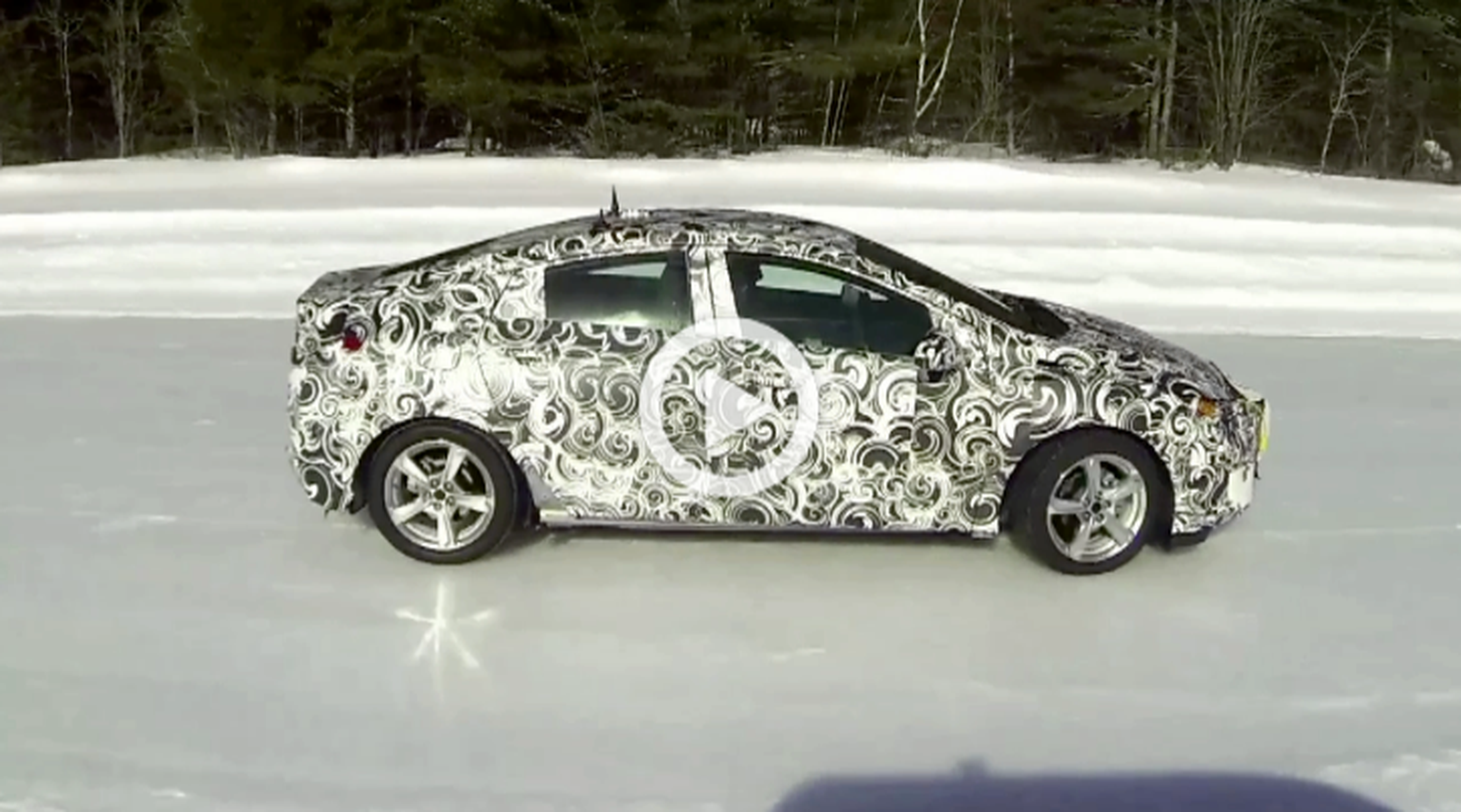 Chevrolet Volt: experiencia en hielo y nieve