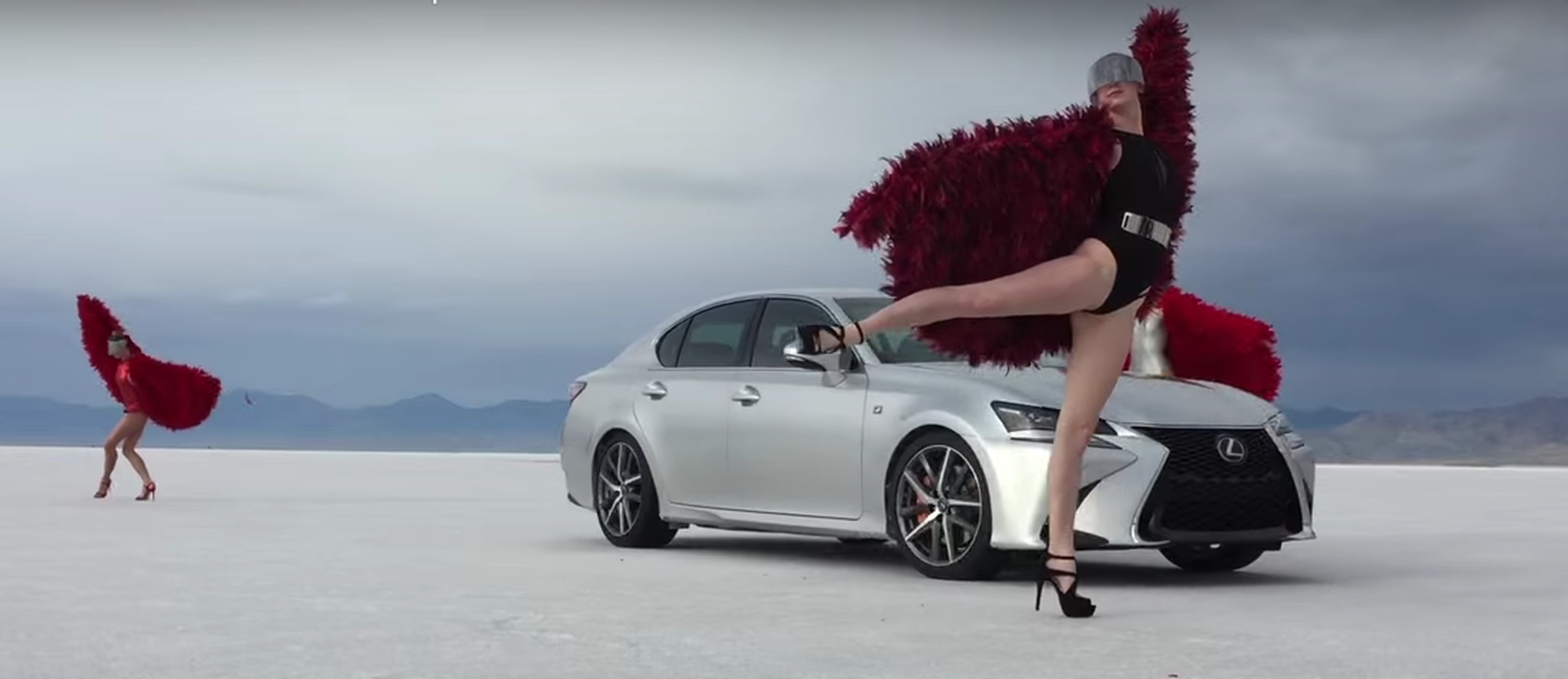 ¡Entre colores y hielo! Así se rodó el anuncio del Lexus GS
