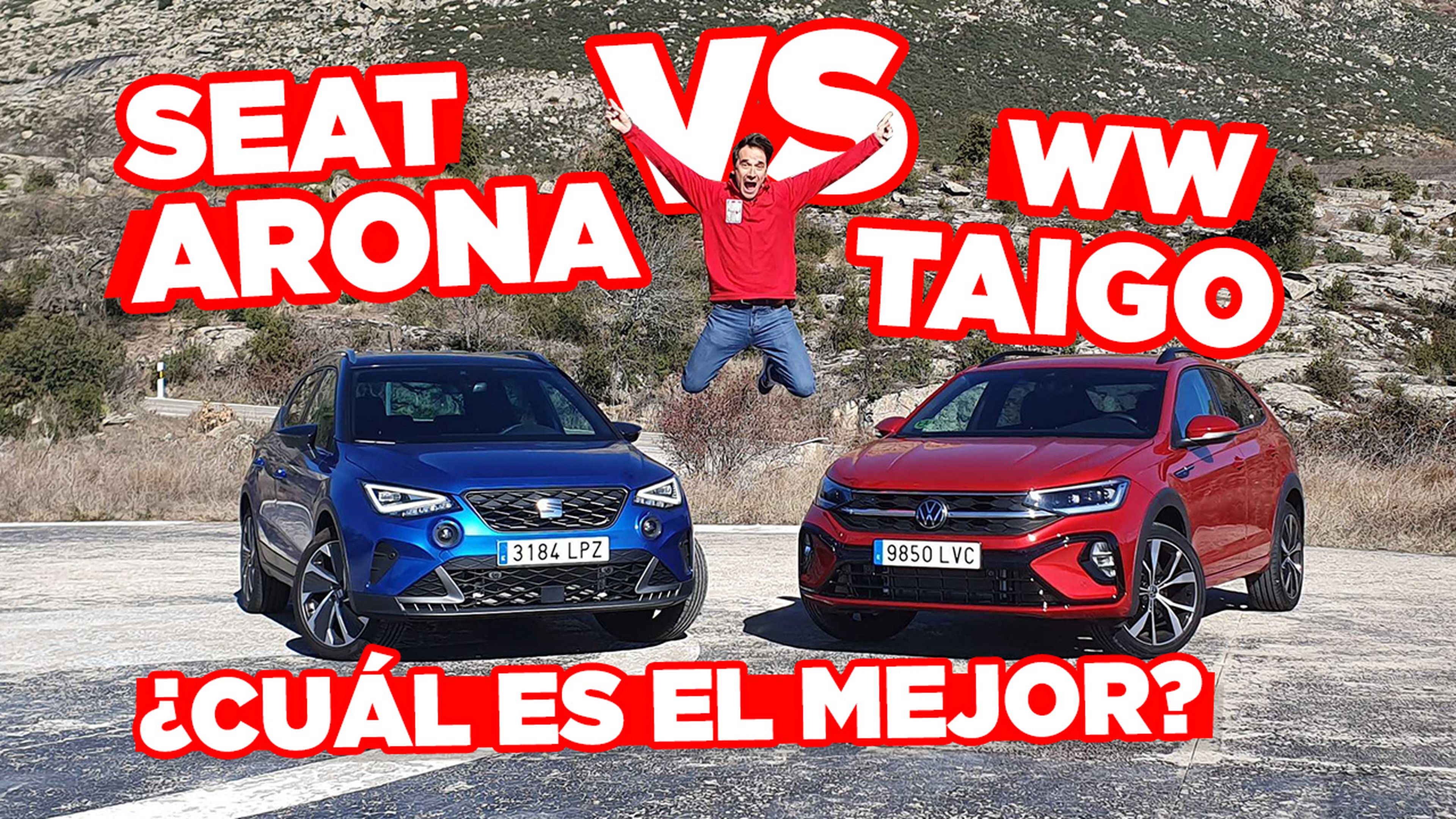 Comparativa de SUV urbanos: Volkswagen Taigo contra Seat Arona