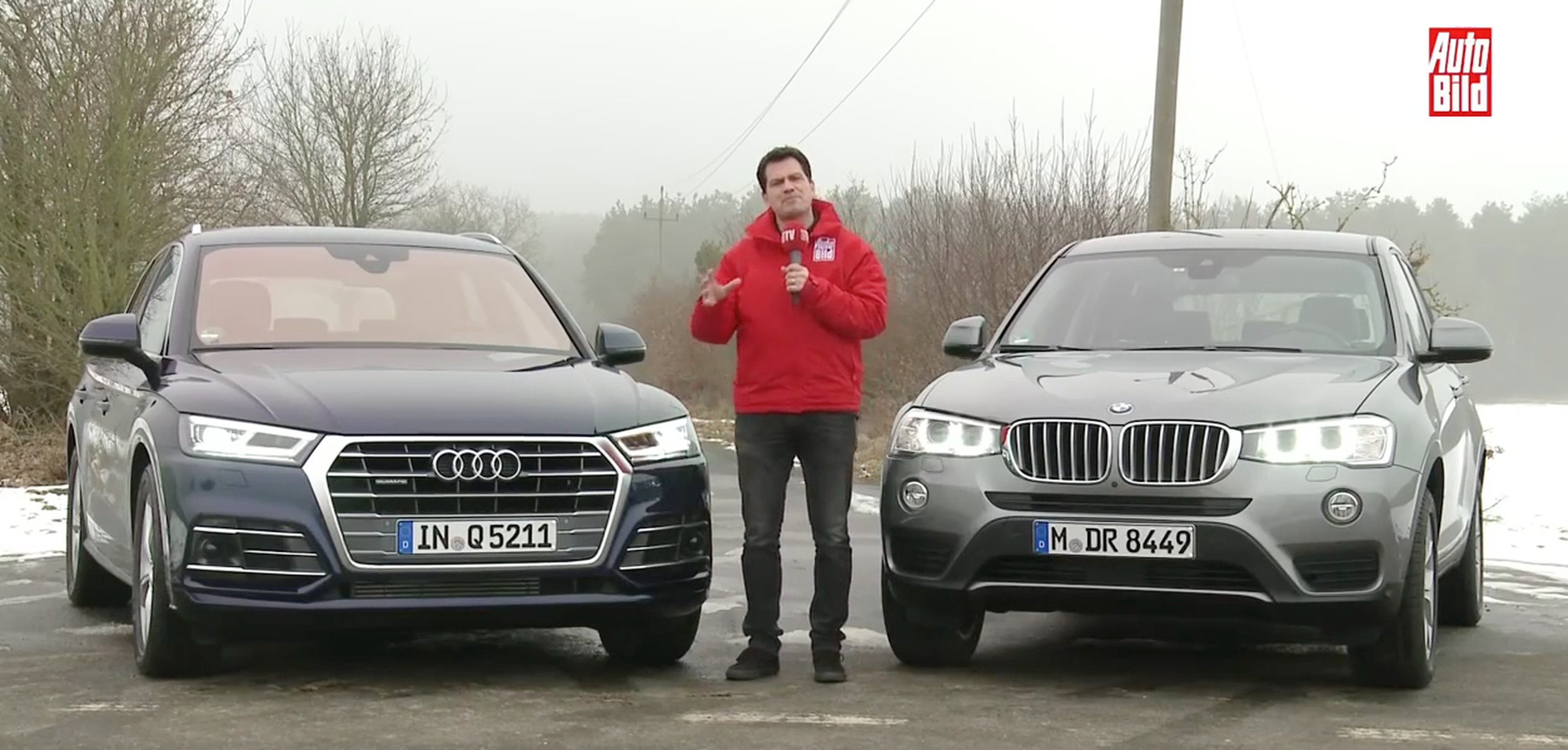 Comparativa en vídeo: Audi Q5 contra BMW X3
