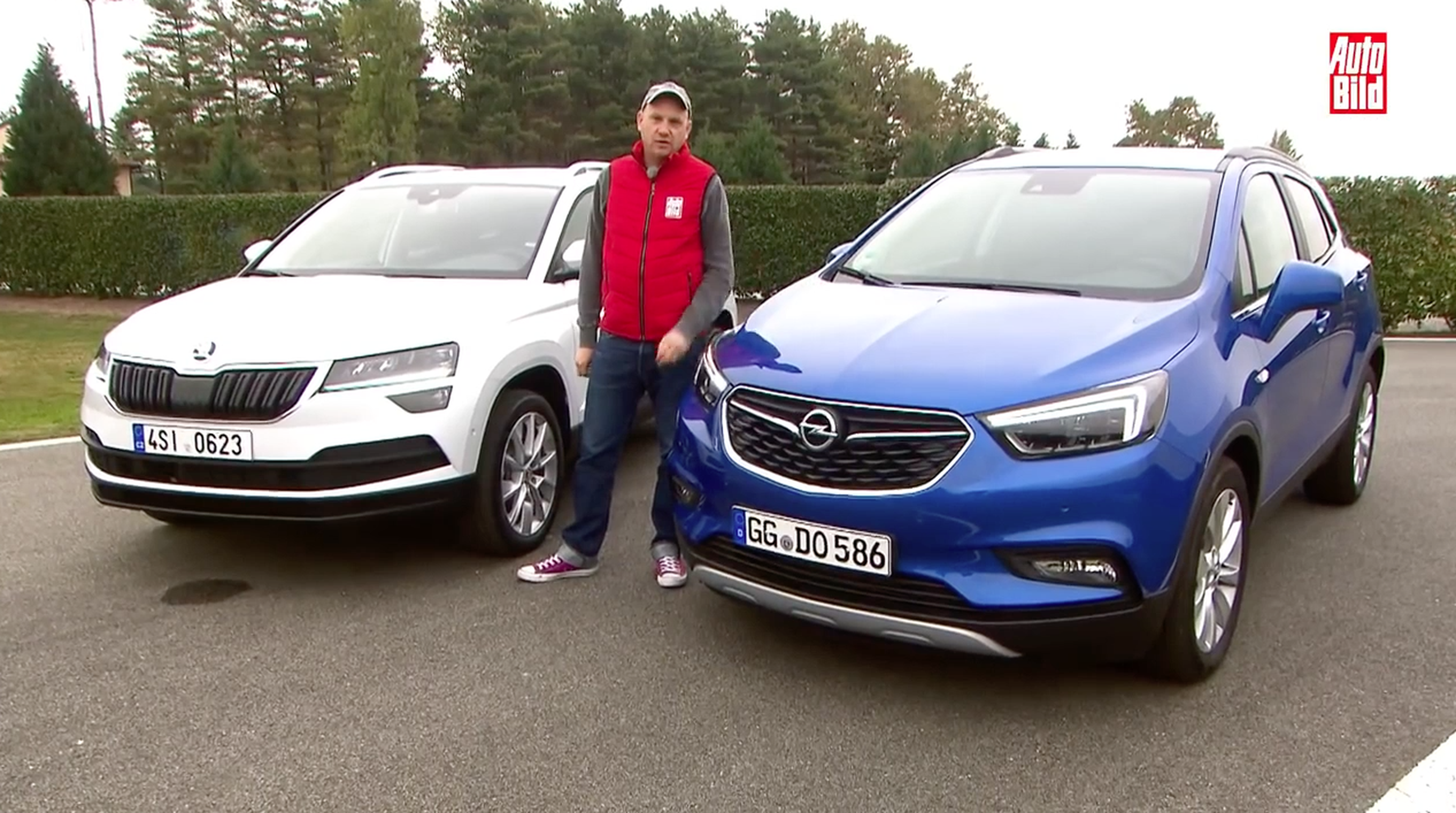 Comparativa en vídeo: Skoda Karoq contra Opel Mokka X
