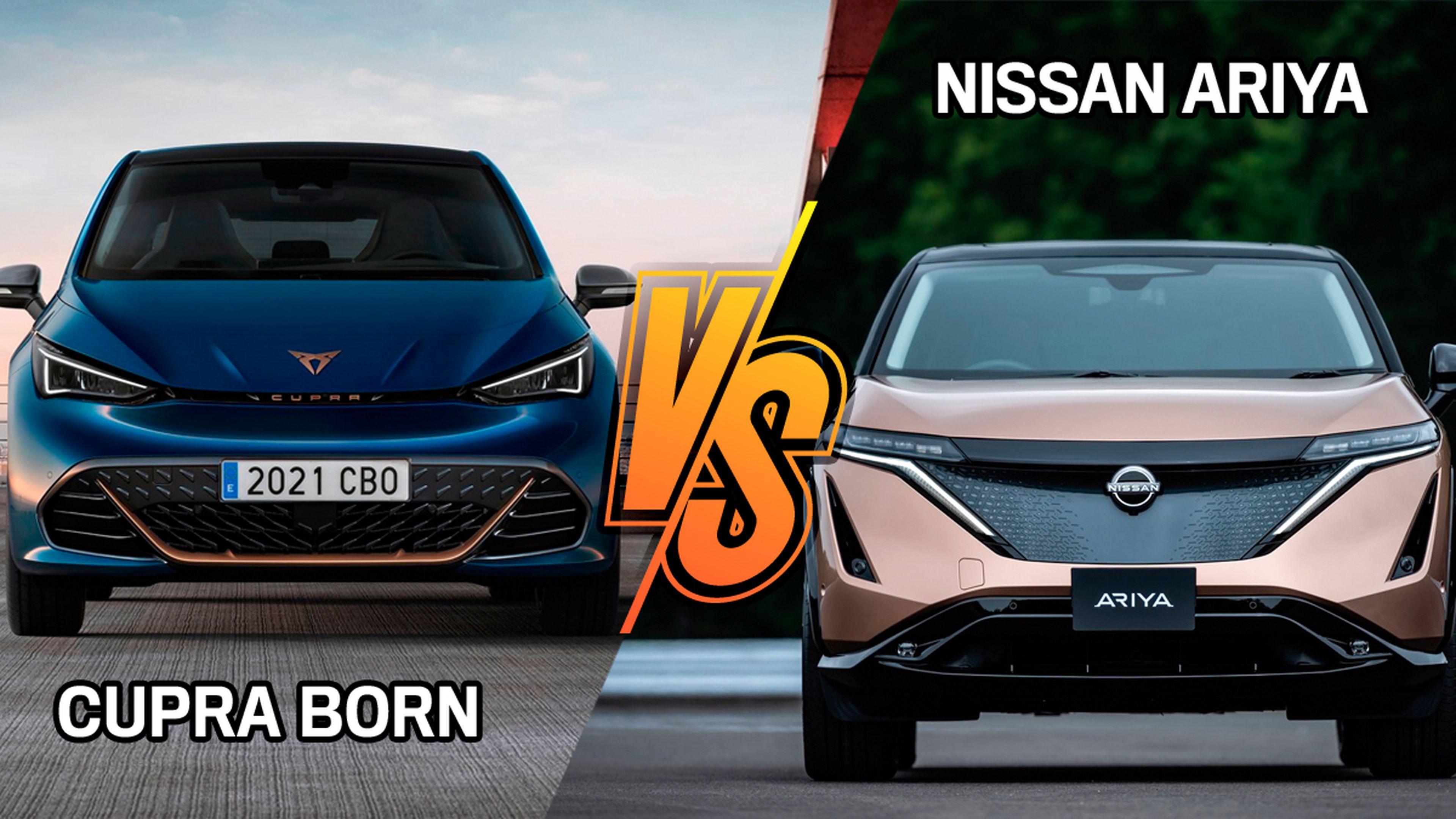 Cupra Born o Nissan Ariya, ¿qué coche eléctrico comprar?