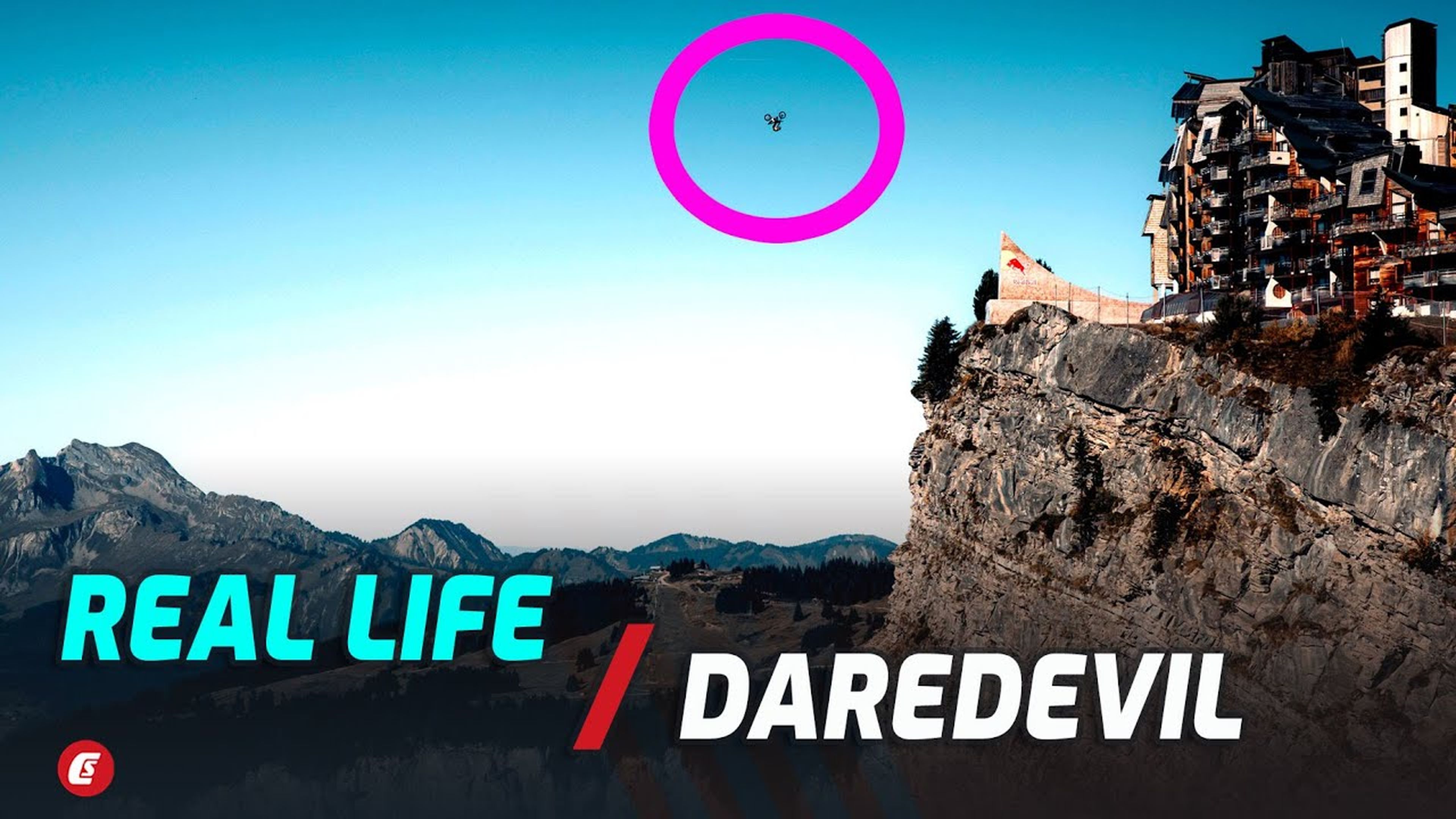 Daredevil Jumps His Motorcycle Off A 443-Foot Cliff