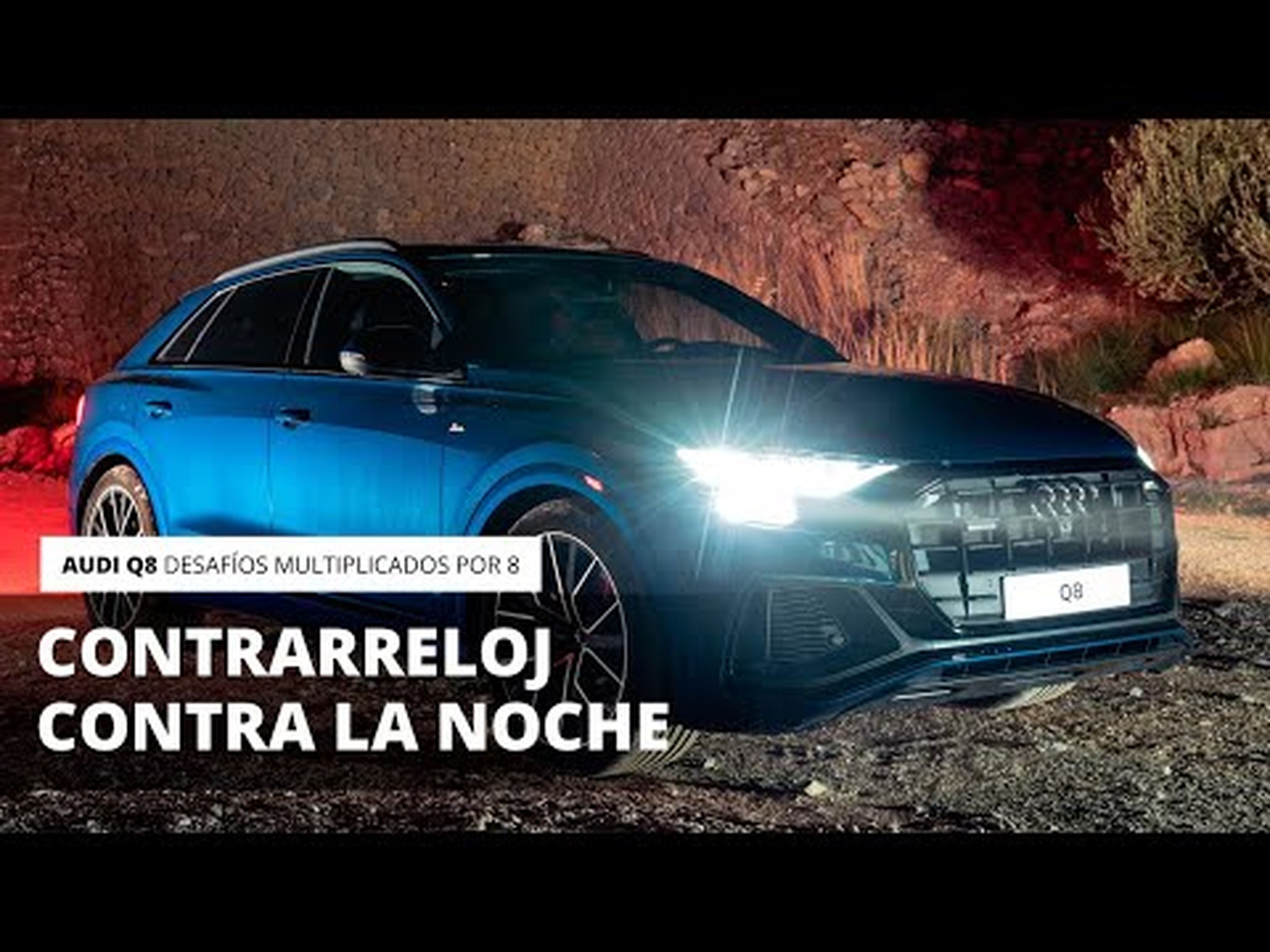 Desafíos Audi Q8: Contrarreloj contra la noche