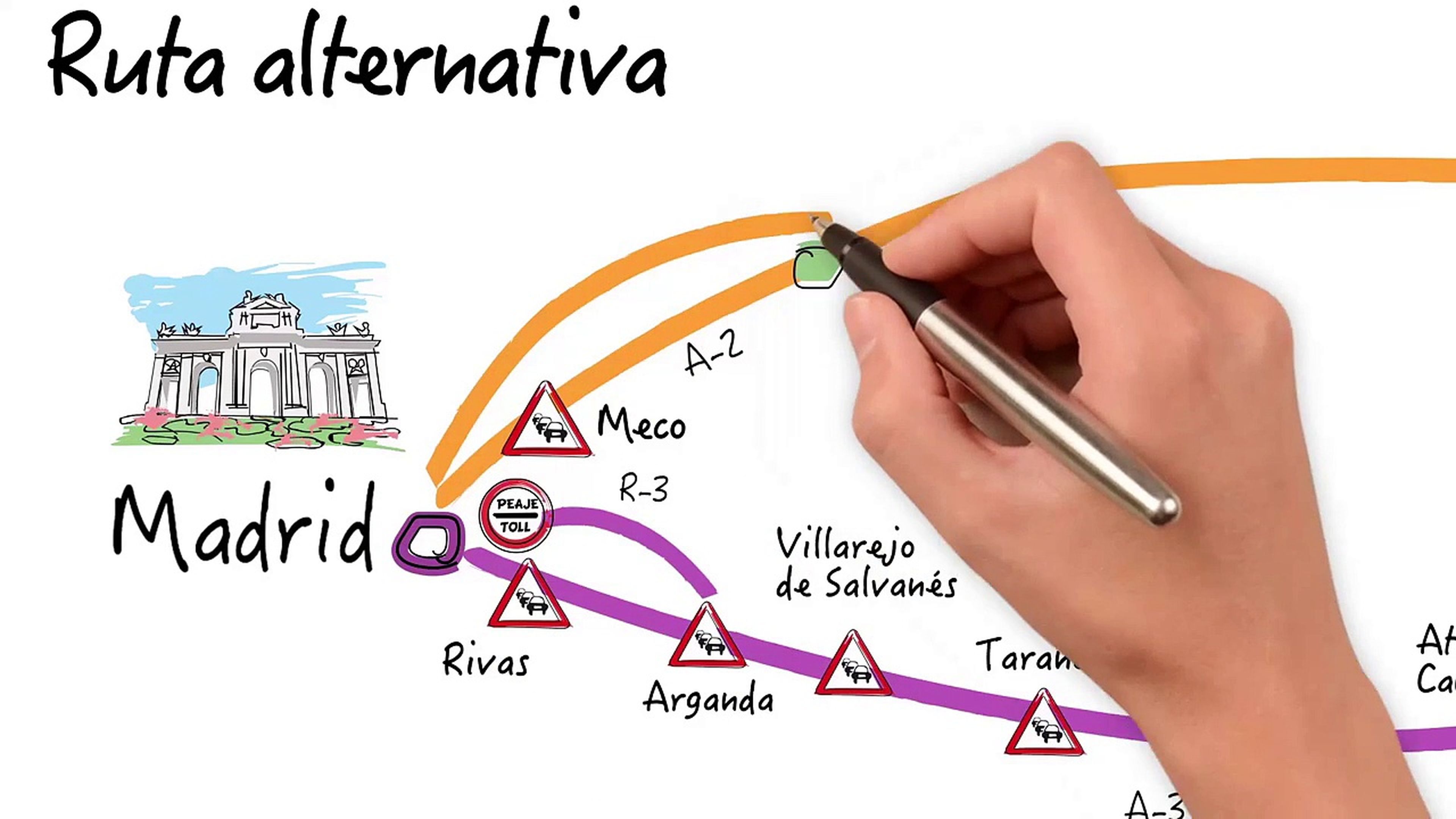 Evita los atascos: alternativas para la RUTA Madrid - Valencia y Castellón