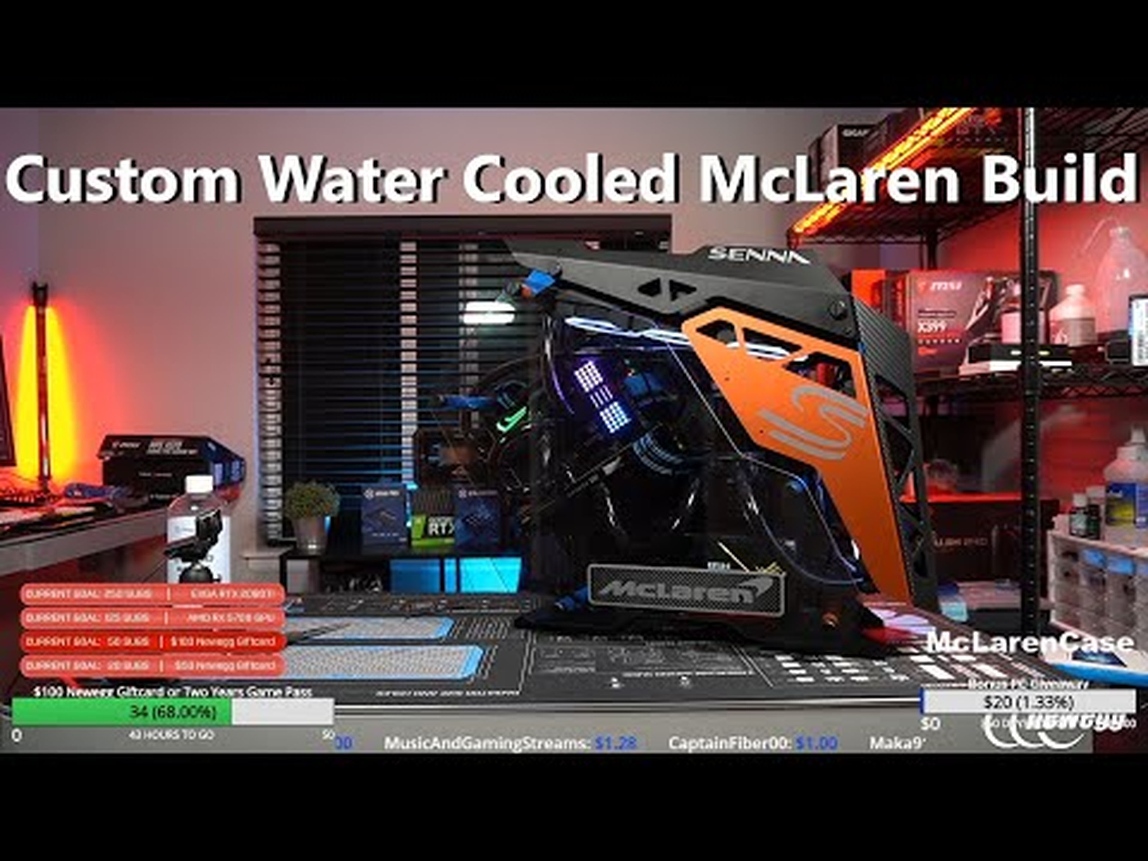 I Water Cool the McLaren Senna Build - ROBEYTECH October 28, 2019