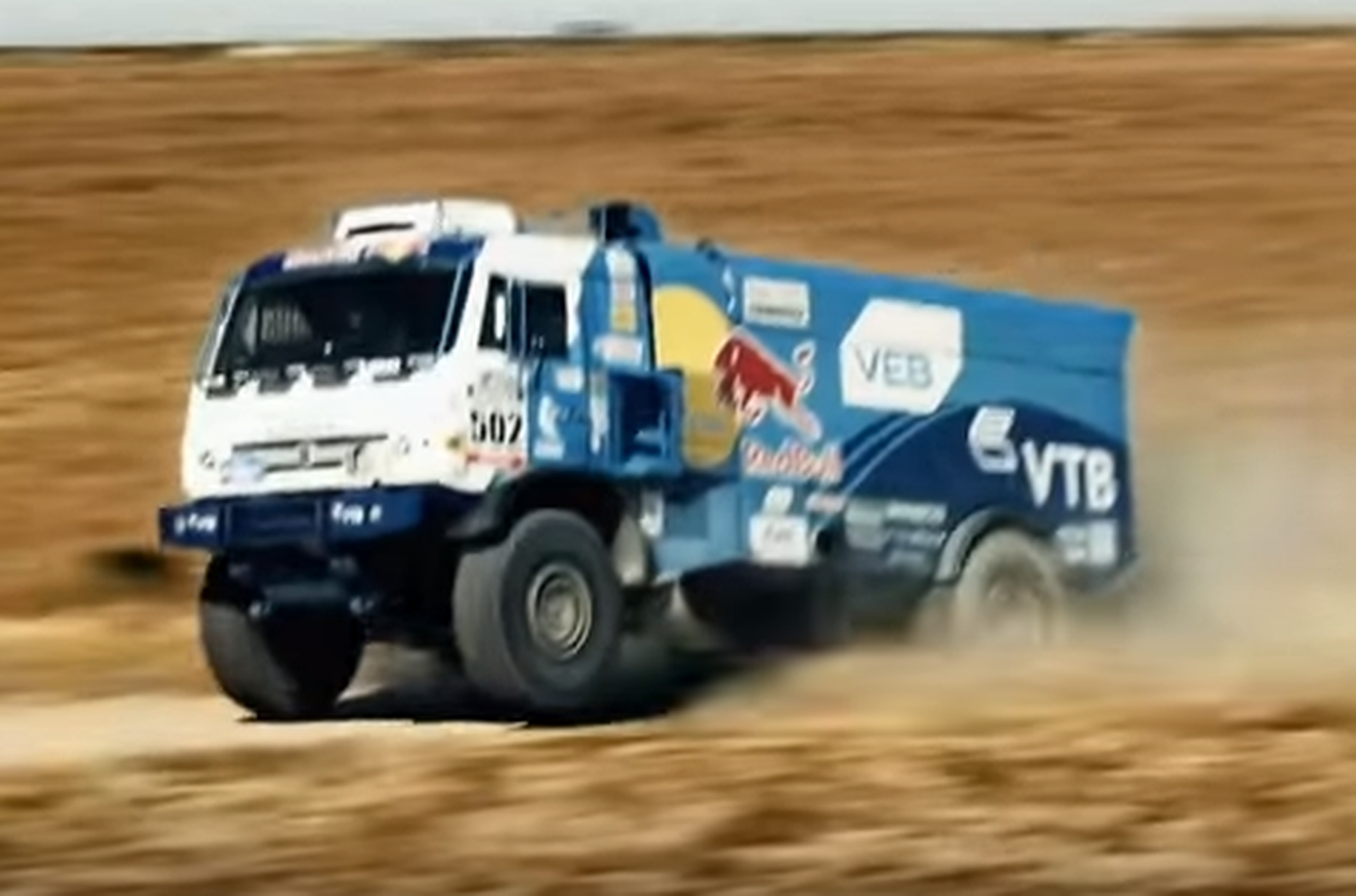 Así es el Kamaz, el camión que domina el Dakar