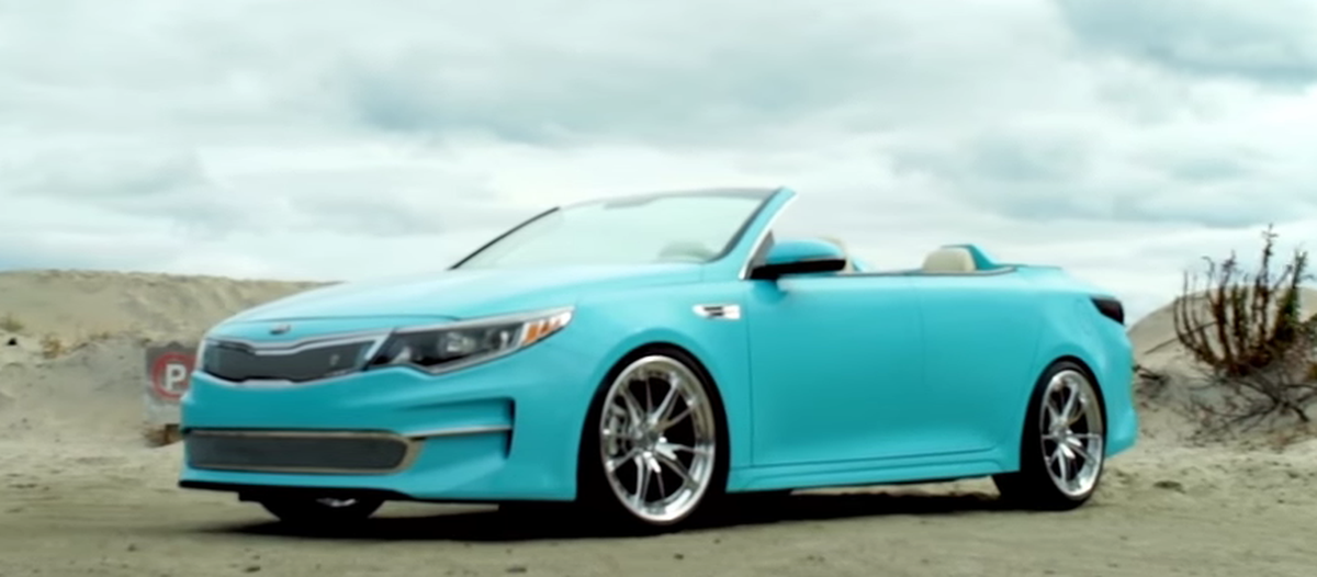 Nuevo Kia Optima A1A Roadster, llamativo hasta para Miami Auto Bild