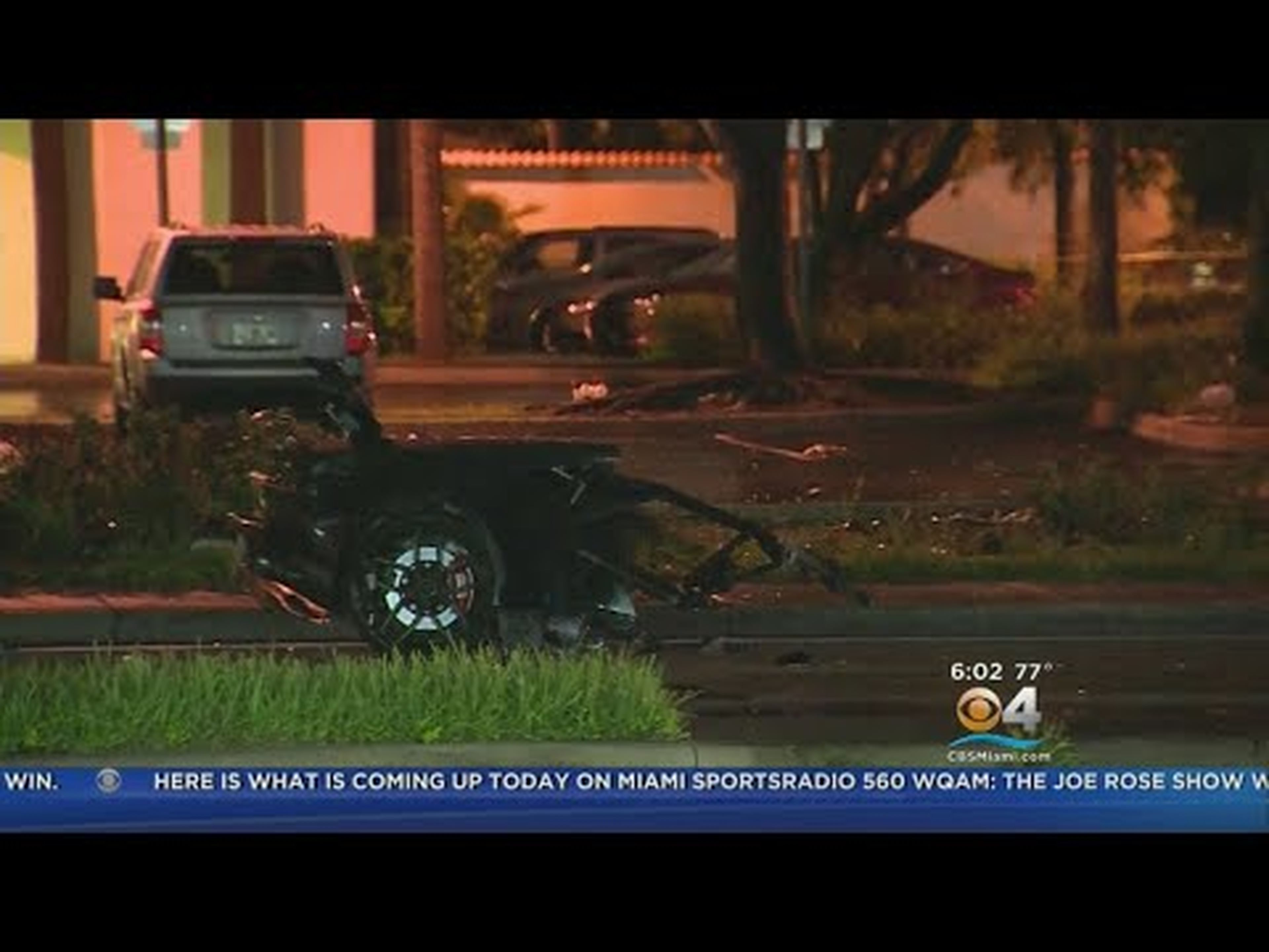 Lamborghini Split In Half In Fiery North Miami Beach Crash