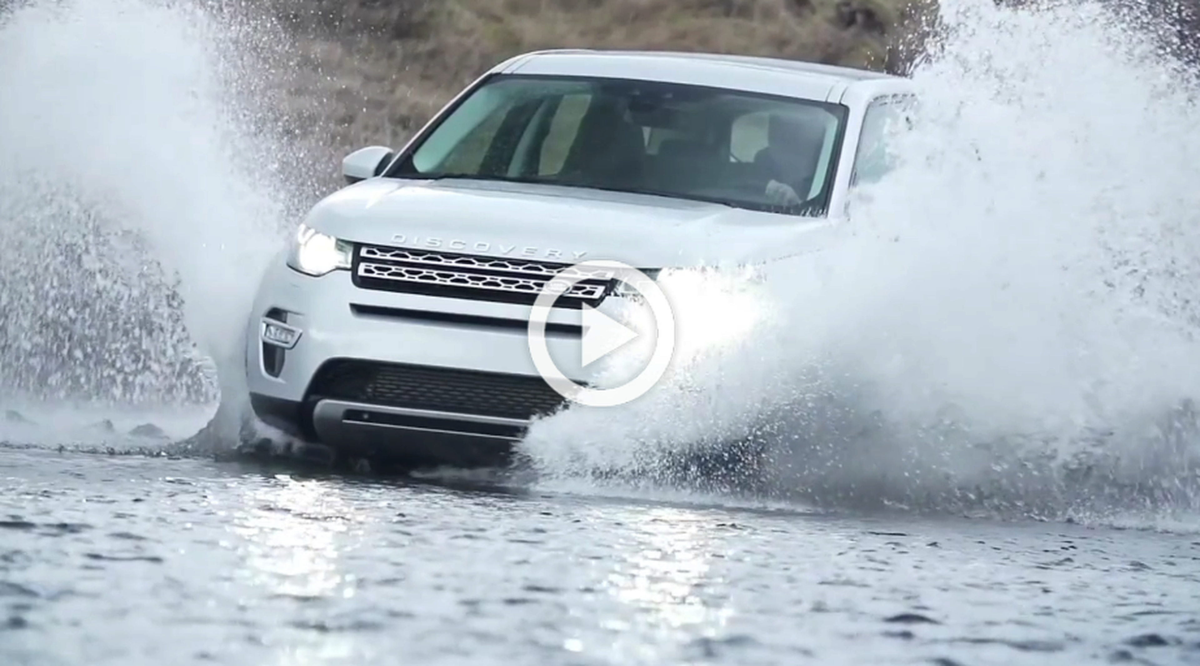 Land Rover Discovery Sport en hielo