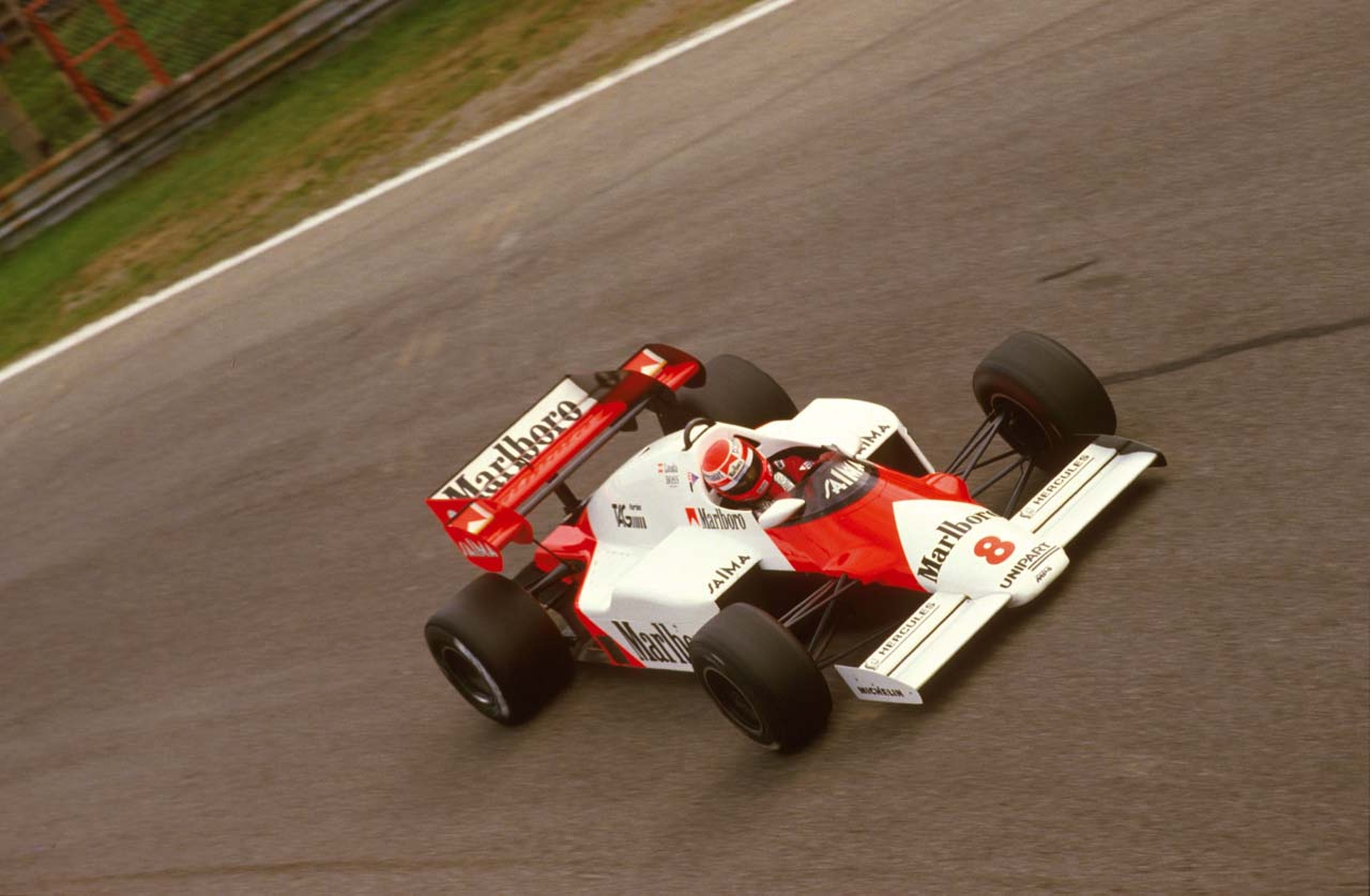 Niki Lauda, durante la temporada 1984.