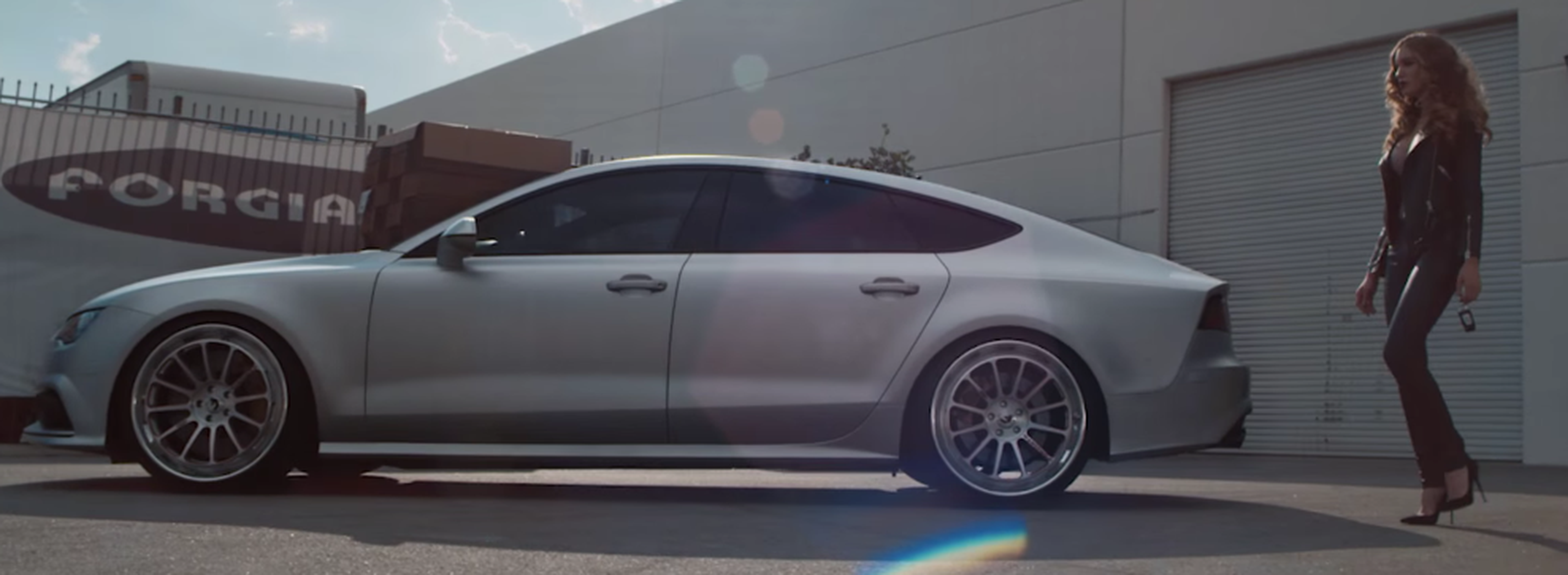 Mira este Audi S7 con ruedas de Forgiato, ¡lo rompe!