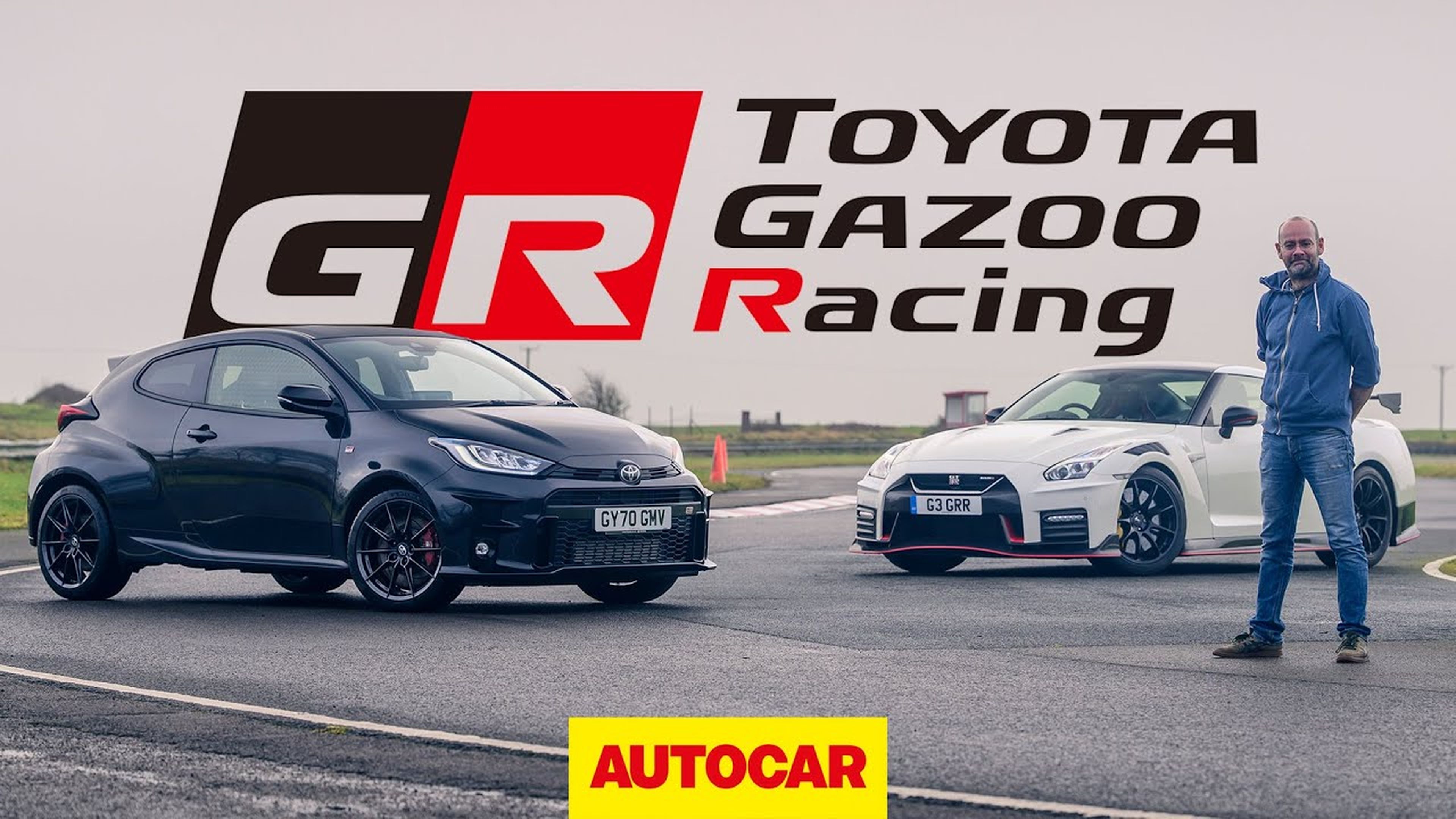 New Toyota GR Yaris v Nissan GT-R Nismo review | On-track giant killing? | Autocar