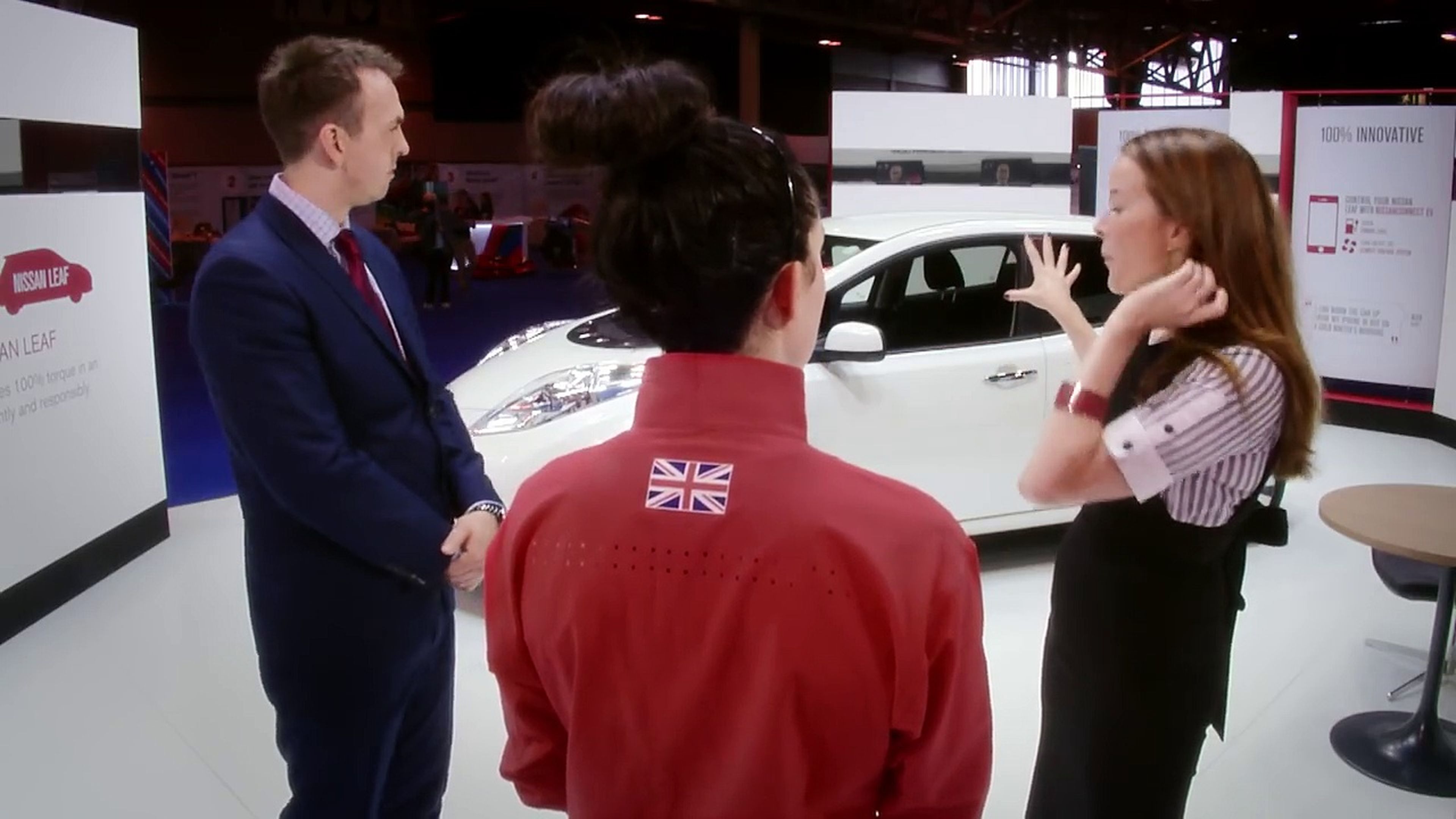 Nissan pone a prueba al equipo olímpico británico
