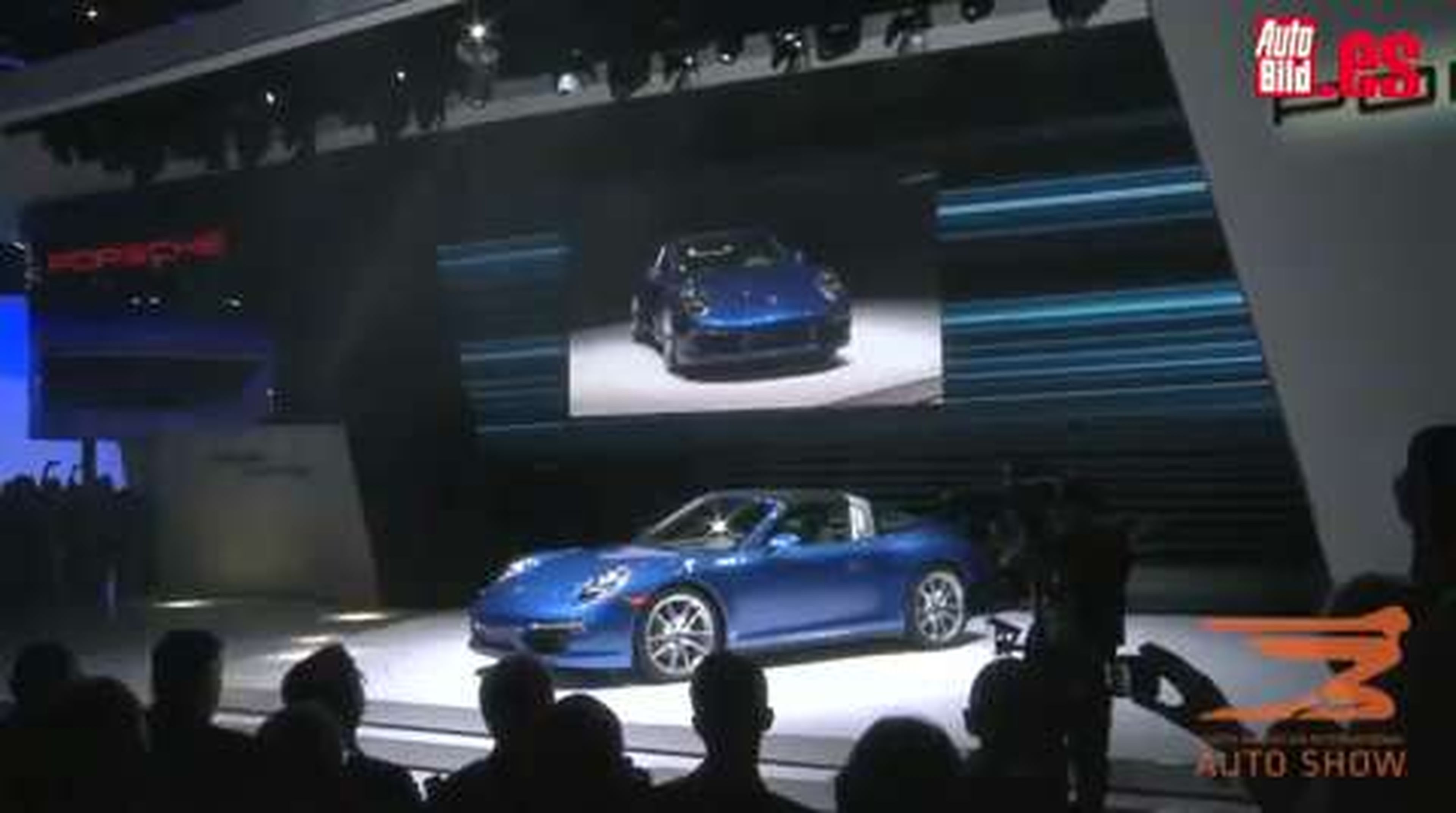 Presentación de Porsche en Salón de Detroit 2014