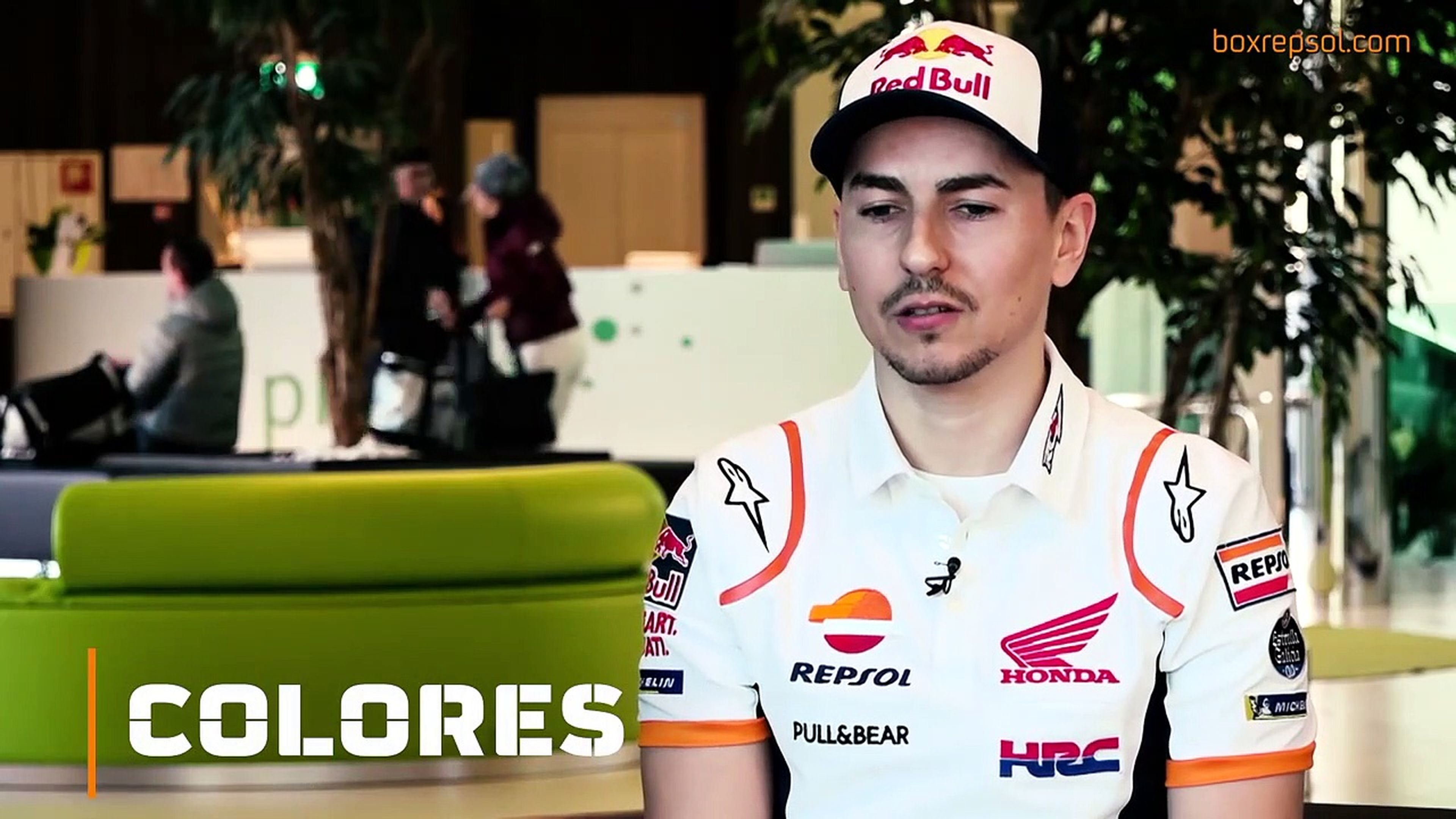 Primera entrevista a Jorge Lorenzo en el equipo Repsol Honda