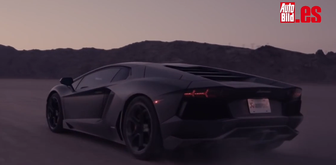 Así suena un Lamborghini Aventador con escape Akrapovic -