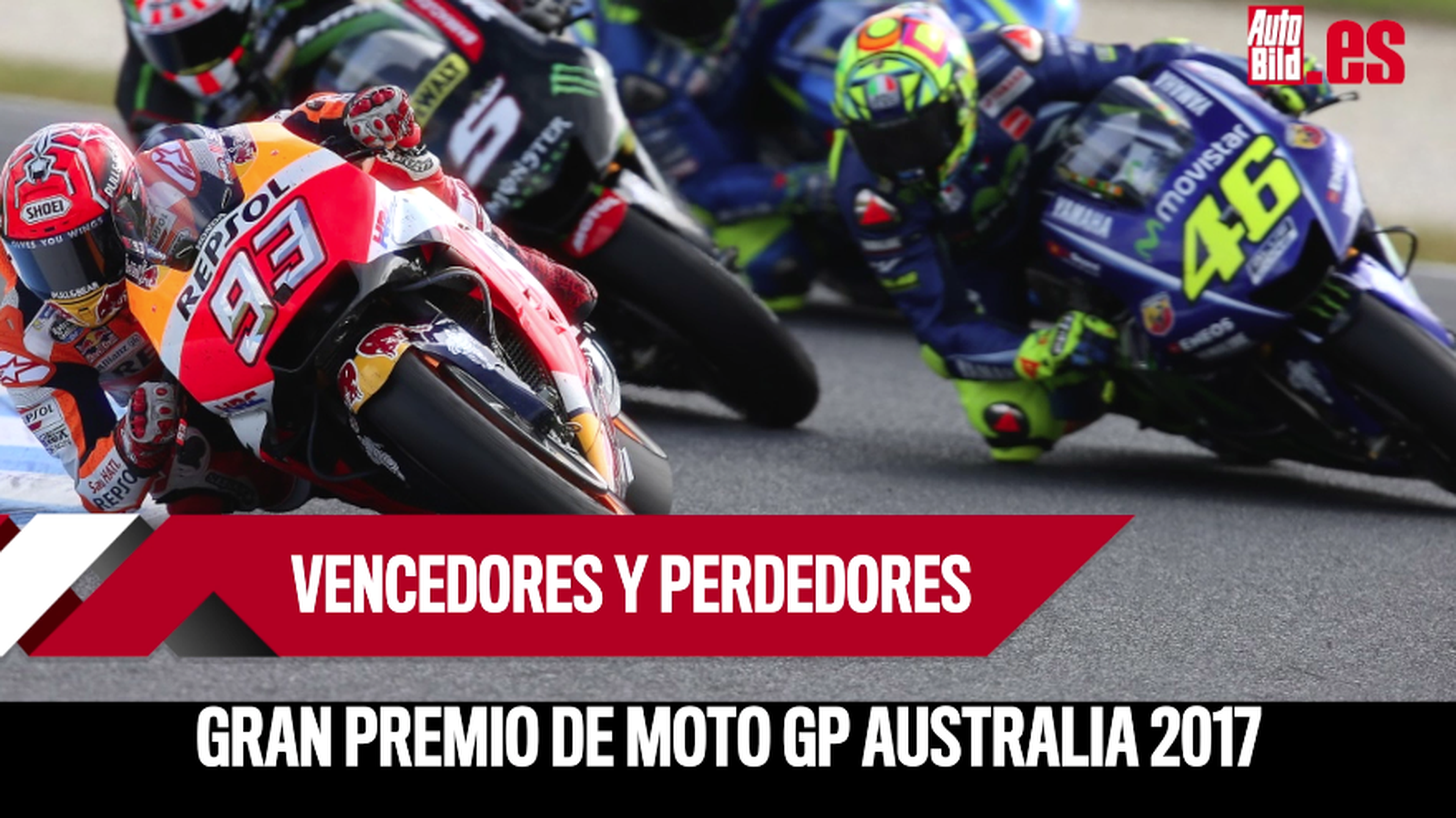 Vencedores y Derrotados MotoGP Australia 2017