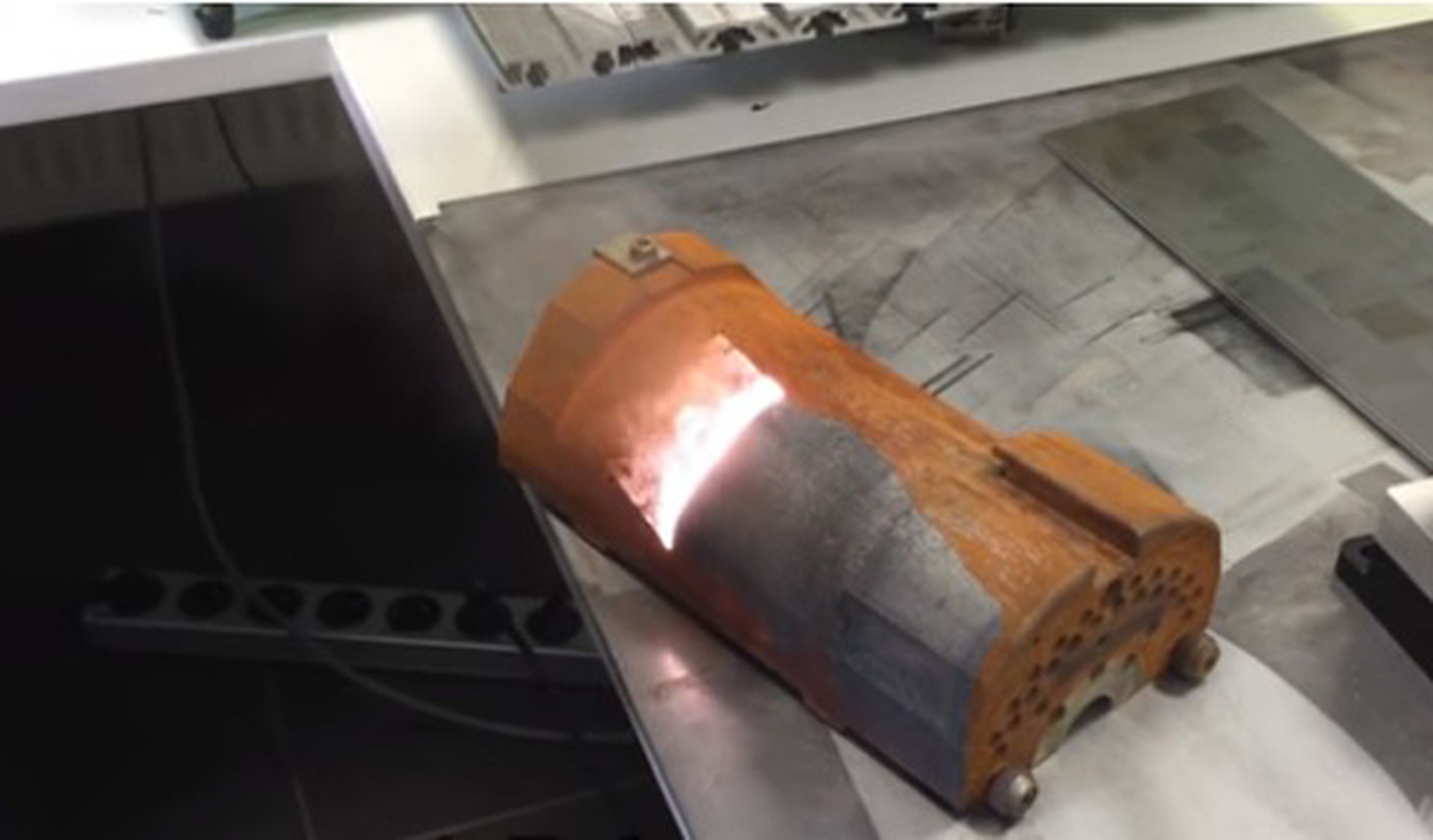 VÍDEO: La ametralladora láser que acaba con el óxido