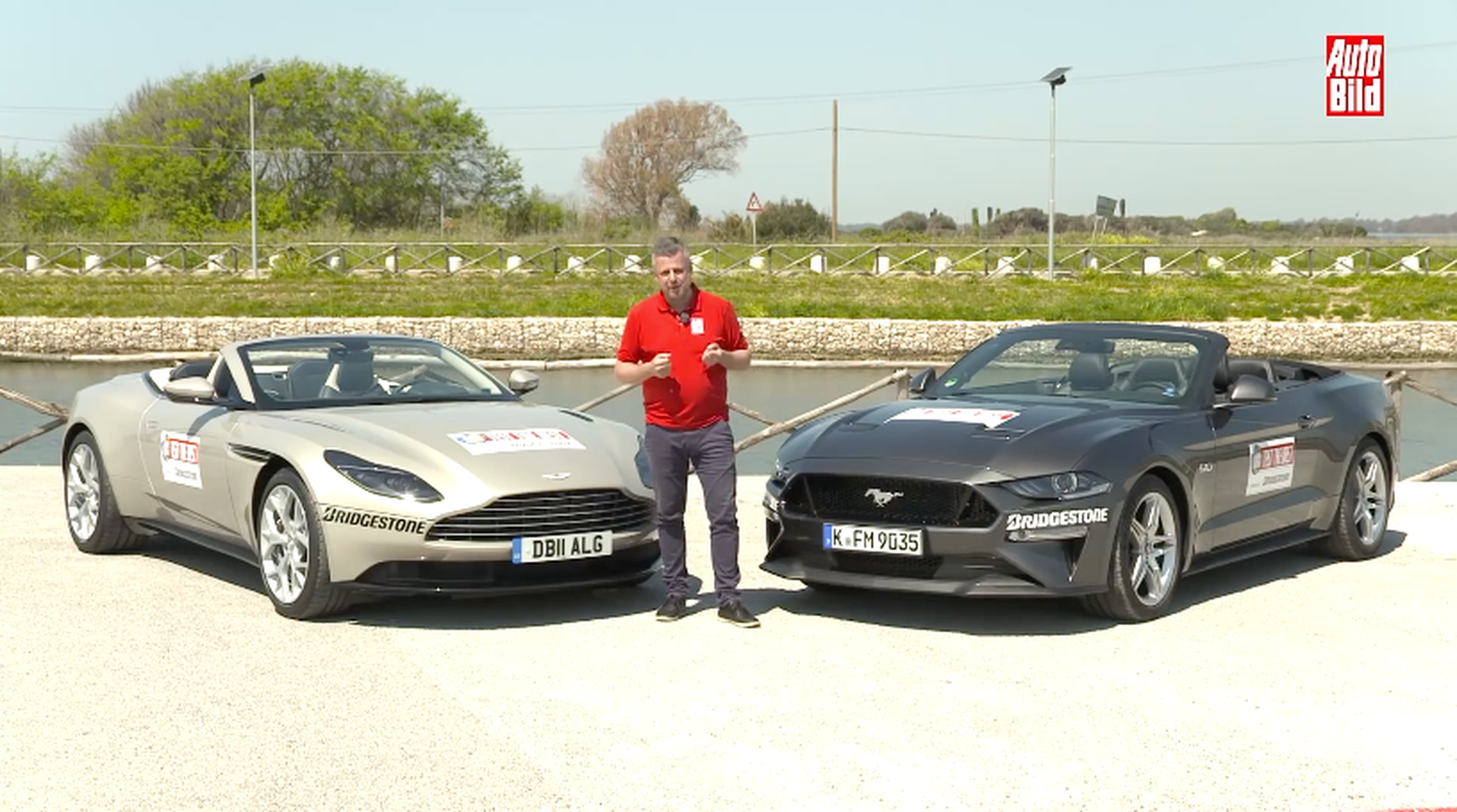 VÍDEO: Aston Martin DB11 Volante VS Ford Mustang Convertible