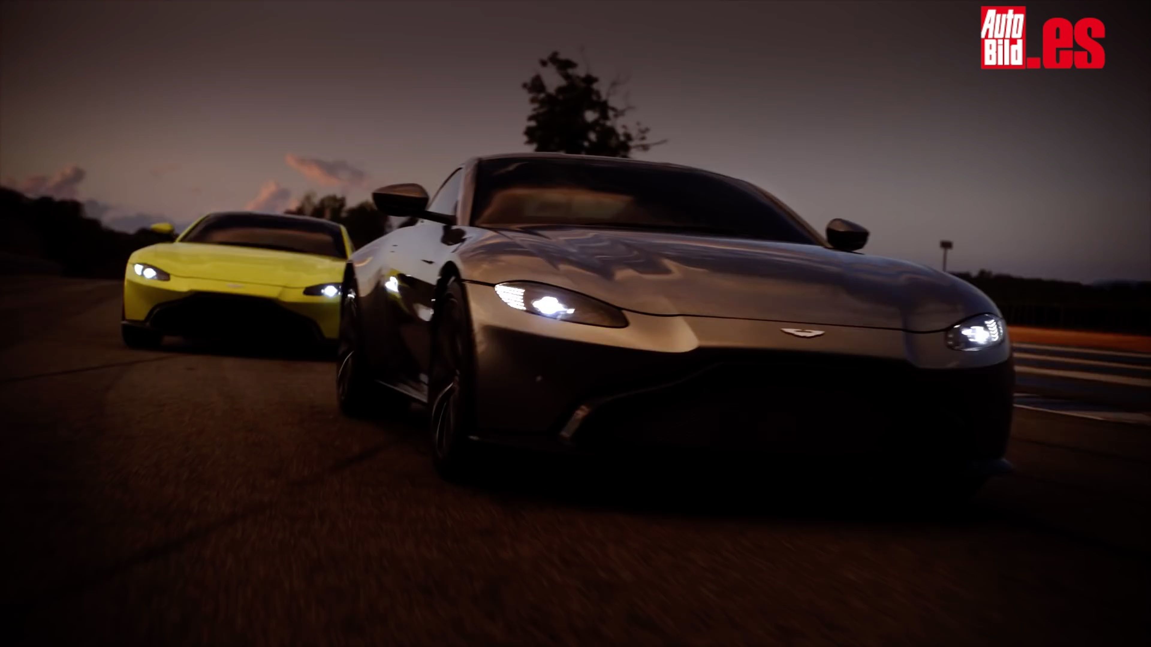 VÍDEO: Aston Martin Vantage 2018, ¡en movimiento!