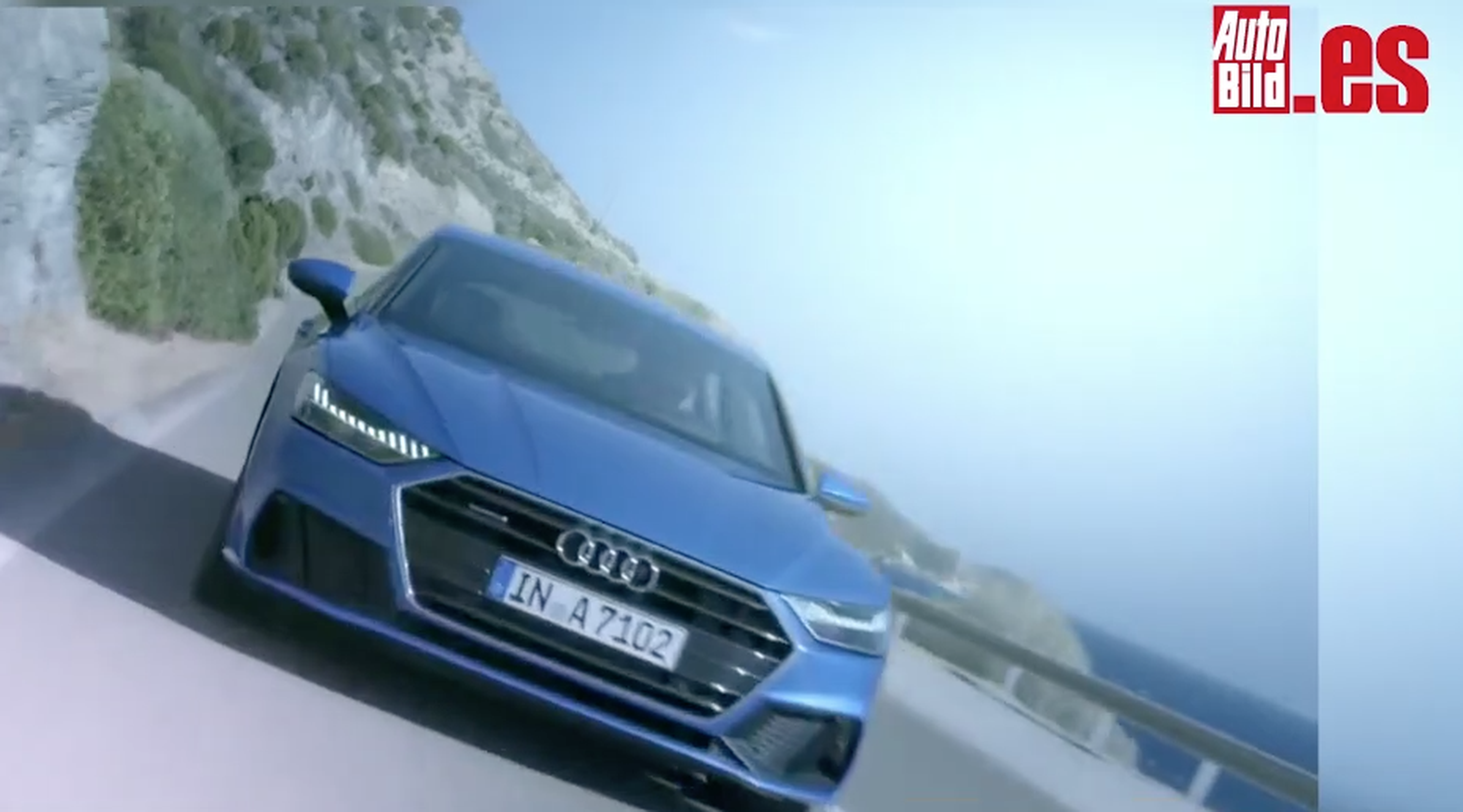 VÍDEO: Audi A7 2018, todos los detalles en movimiento