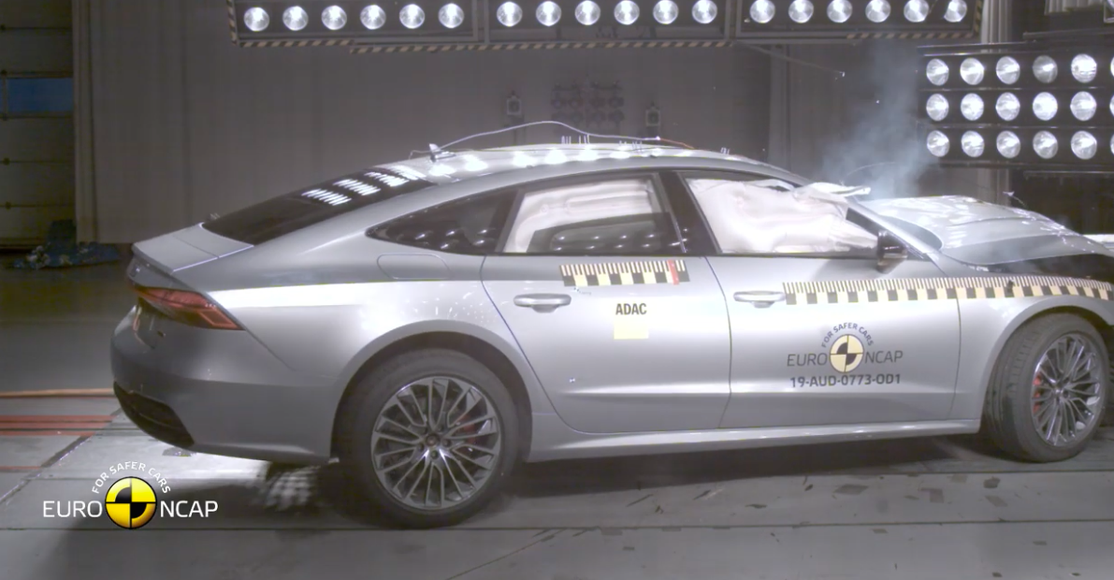 VÍDEO: Audi A7 2020, así se exhibe en seguridad