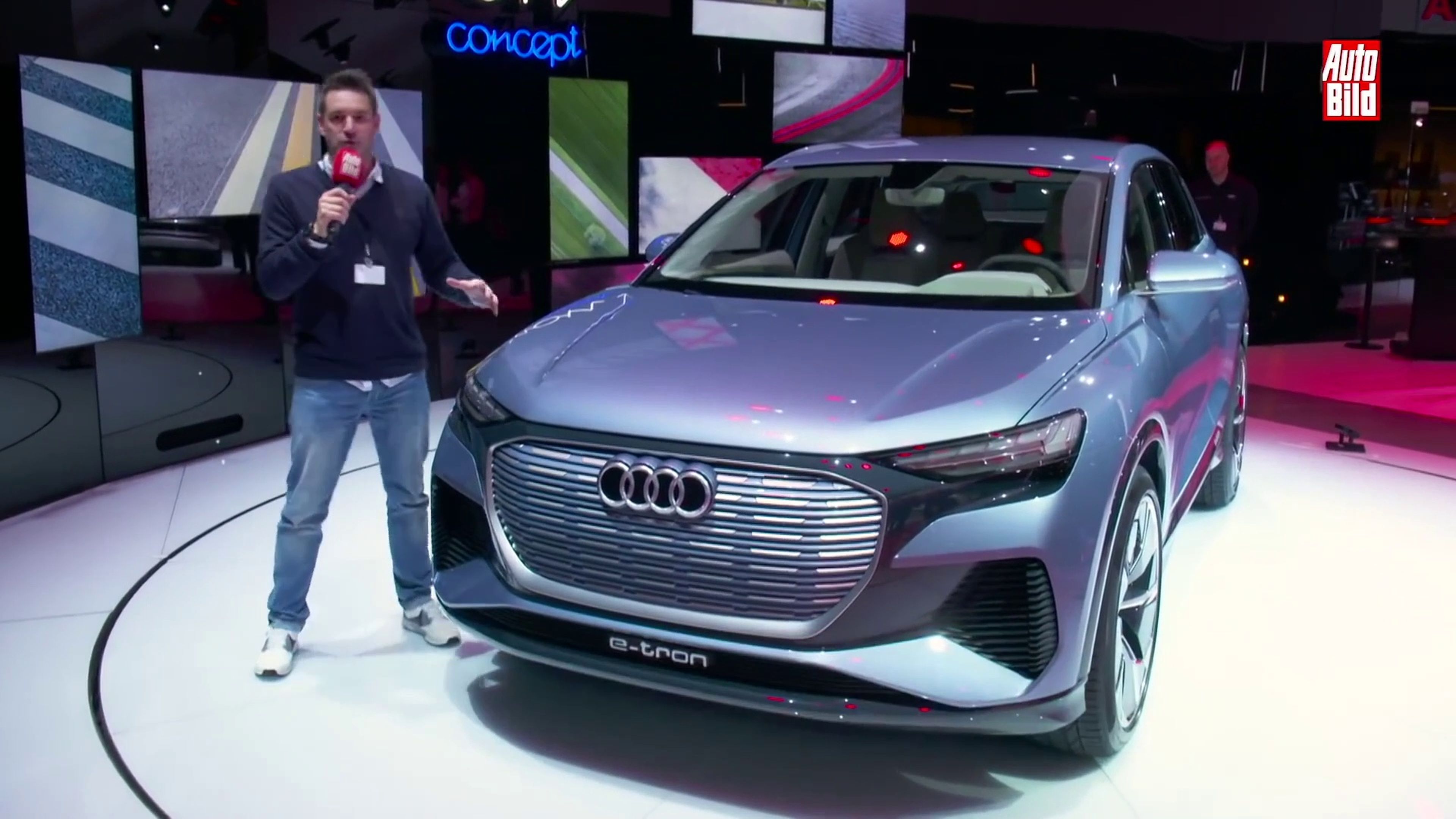 VÍDEO: Audi Q4 e-tron Concept el nuevo SUV compacto 100% eléctrico