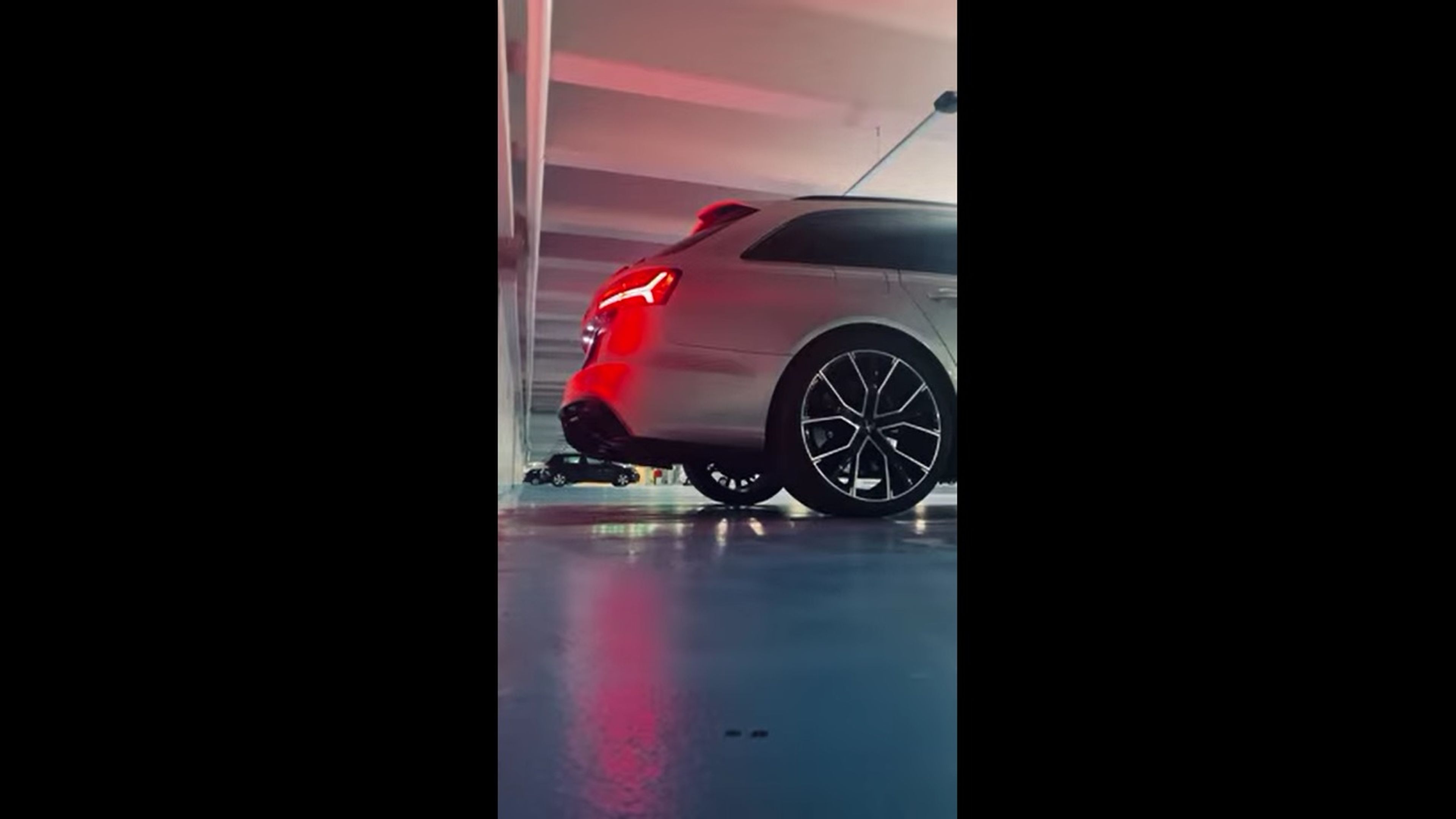 VÍDEO: ¡Se avecina tormenta! Este Audi RS 6 Avant acaba de arrancar…