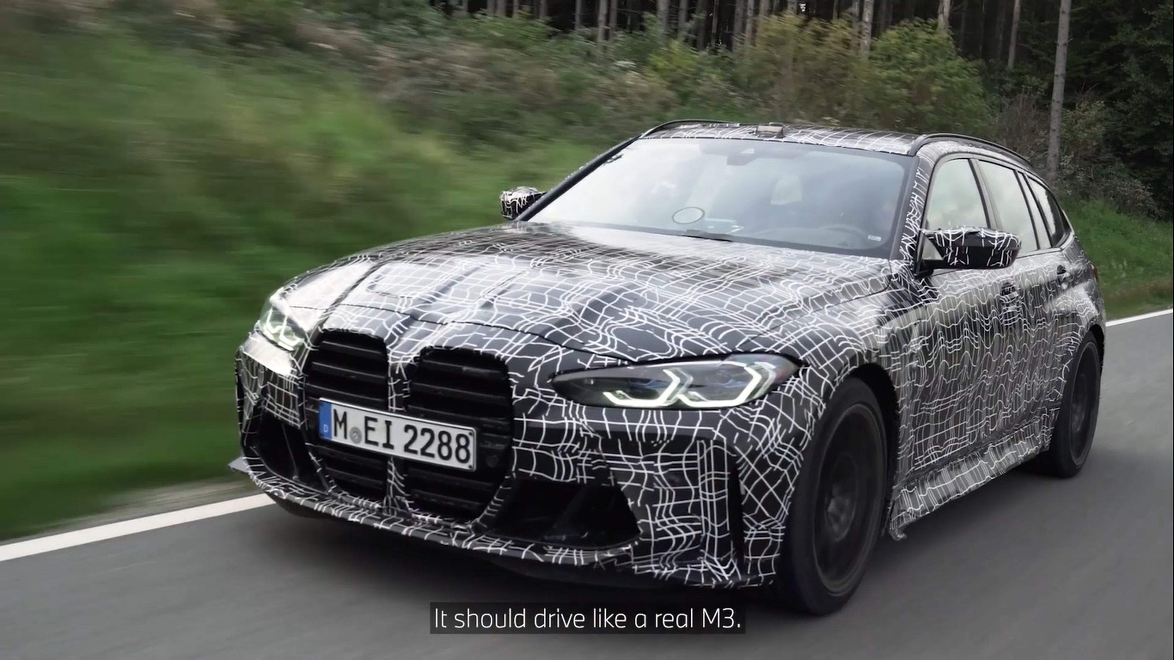 VÍDEO: BMW M3 Touring 2022, su último test en Nürburgring antes de ponerse a la venta