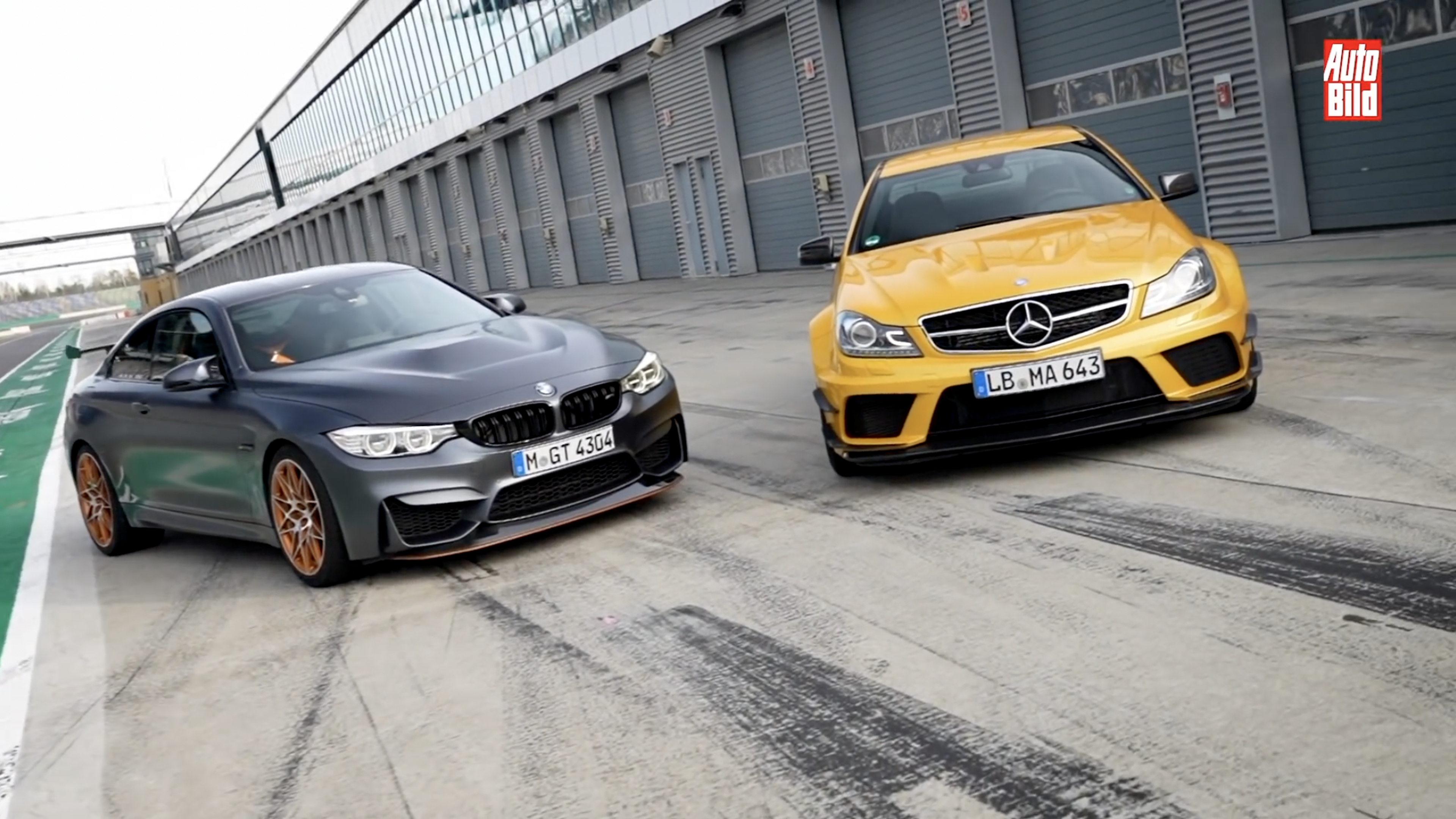 VÍDEO: BMW M4 GTS vs MERCEDES C63 AMG Black Series, ¡en Circuito!