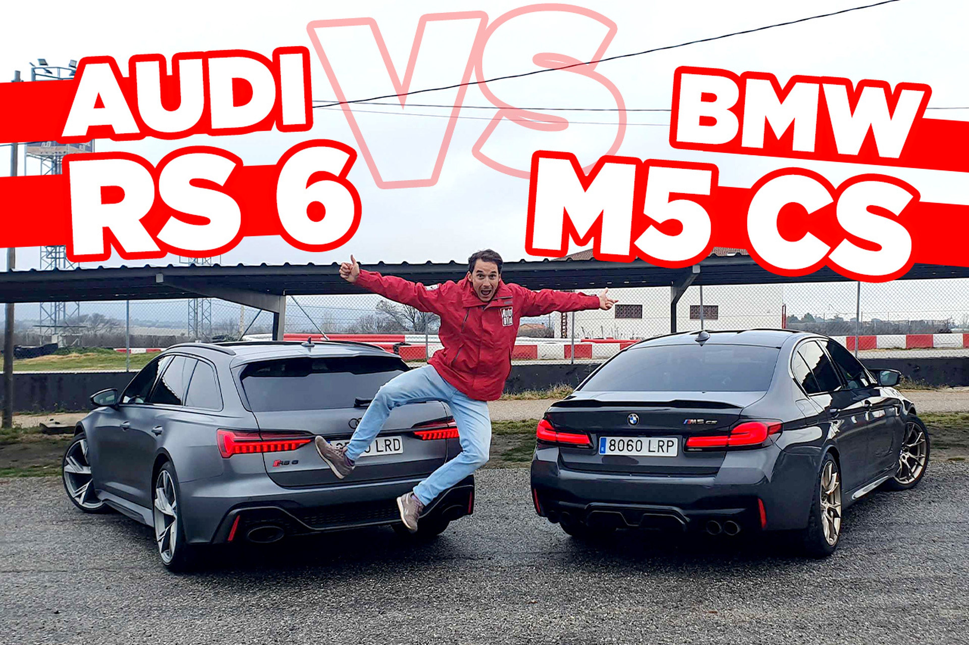 VÍDEO: BMW M5 CS vs Audi RS6