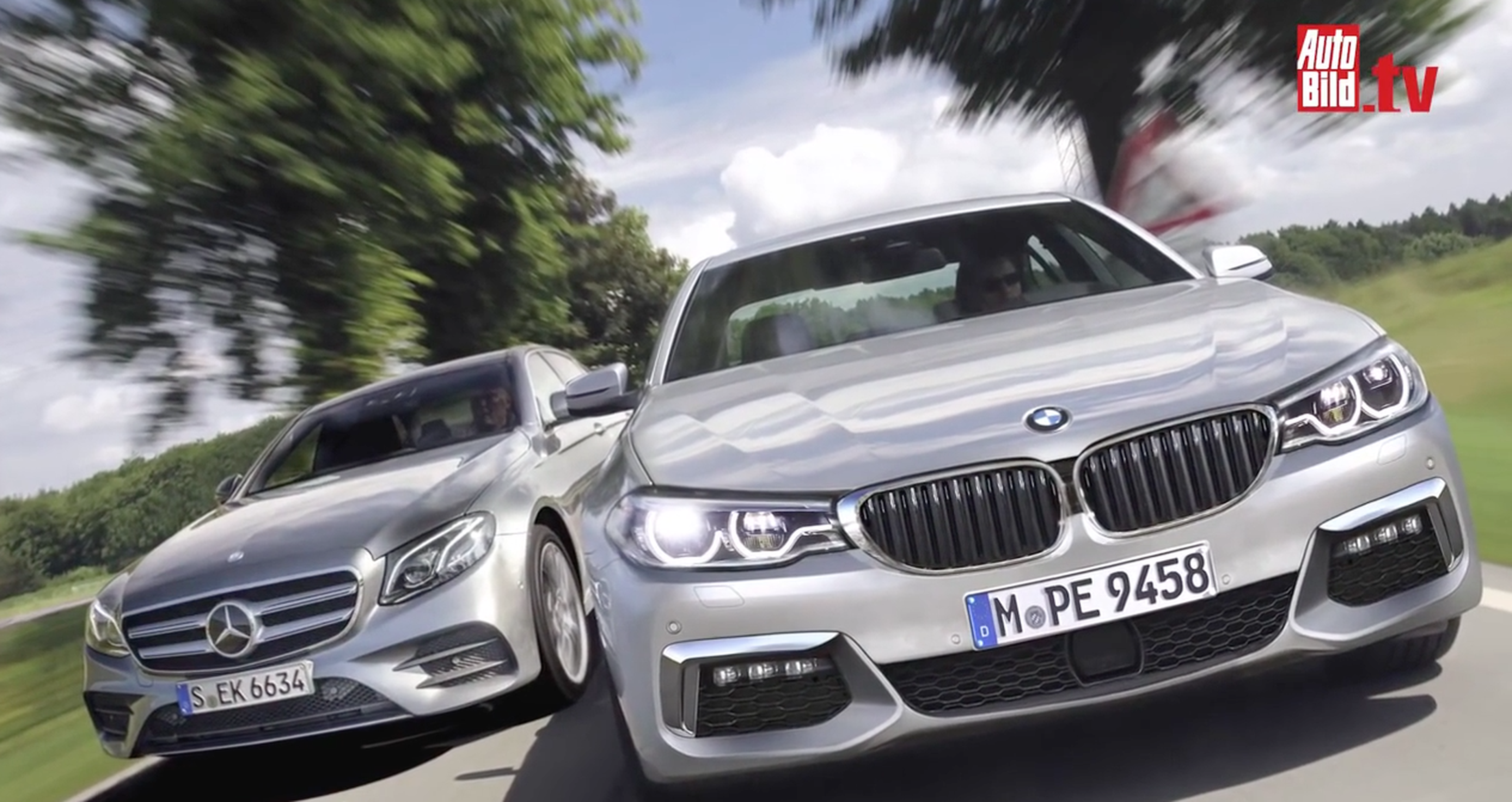 VÍDEO: BMW Serie 5 2017 contra el nuevo Mercedes Clase E