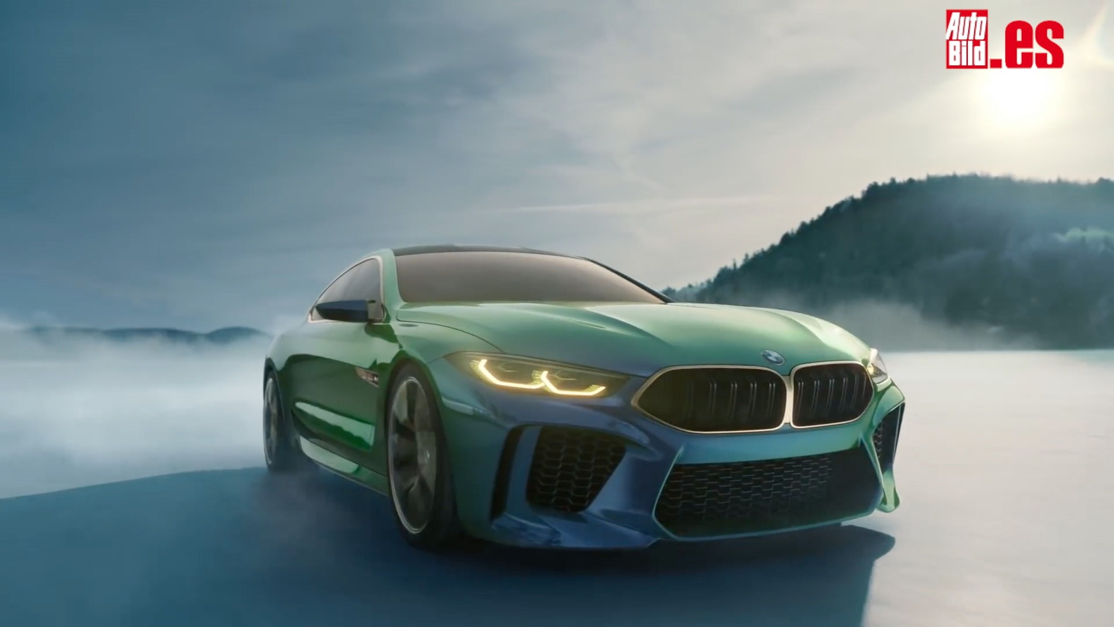 VÍDEO: cara a cara entre un Mercedes-AMG GT4 Coupé y un BMW M8 Grand Coupé