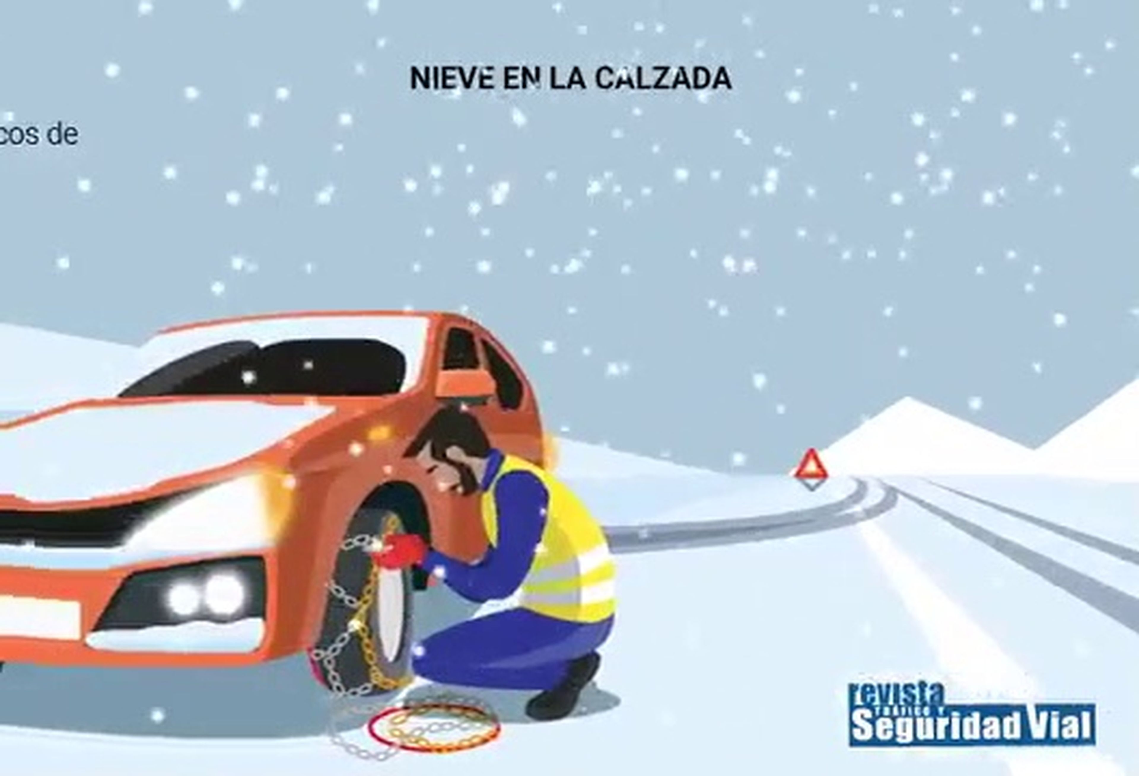 VÍDEO: Cuidado con el hielo en la carretera y sigue estos consejos