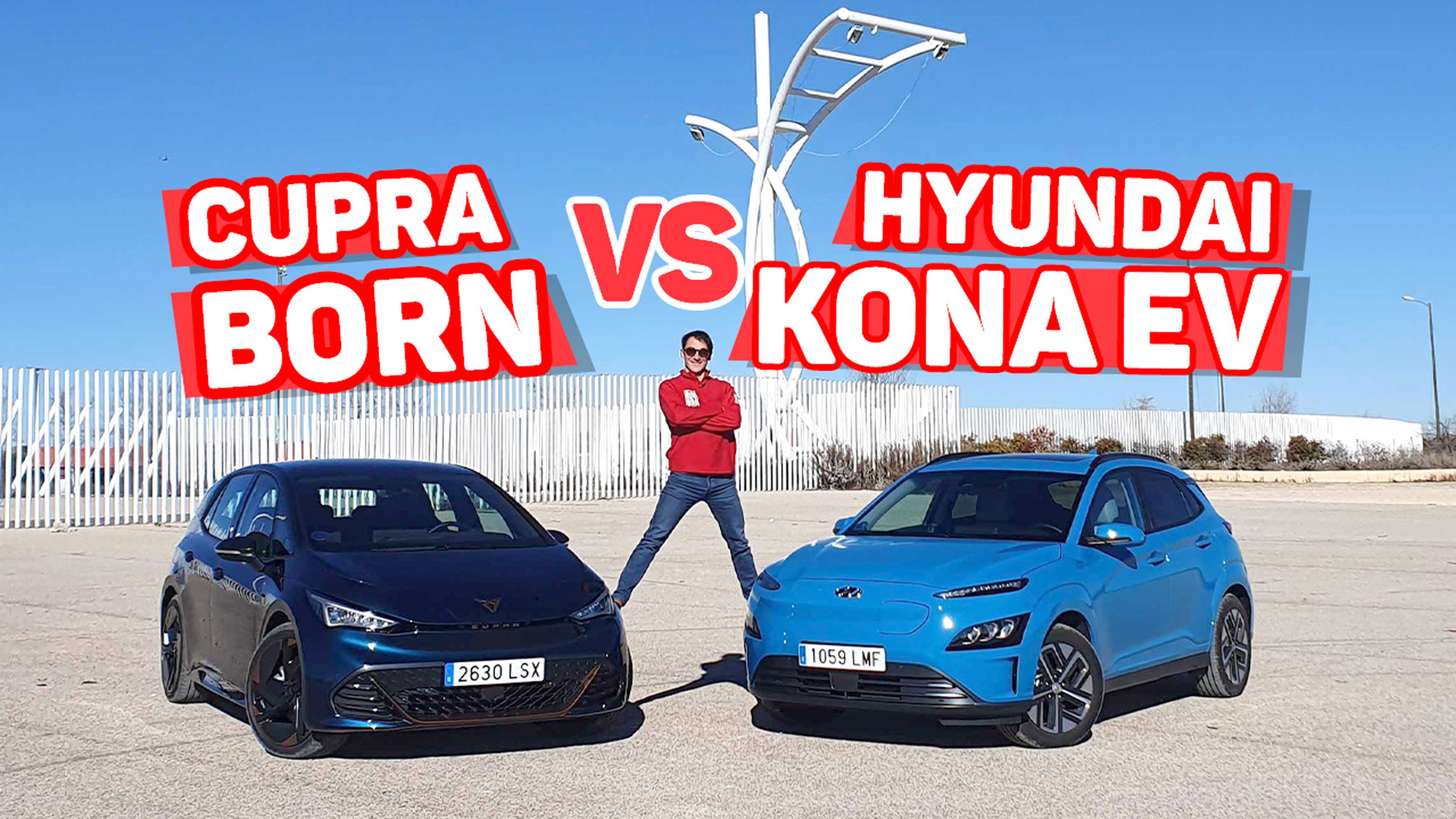 VÍDEO: Cupra Born vs Hyundai Kona EV