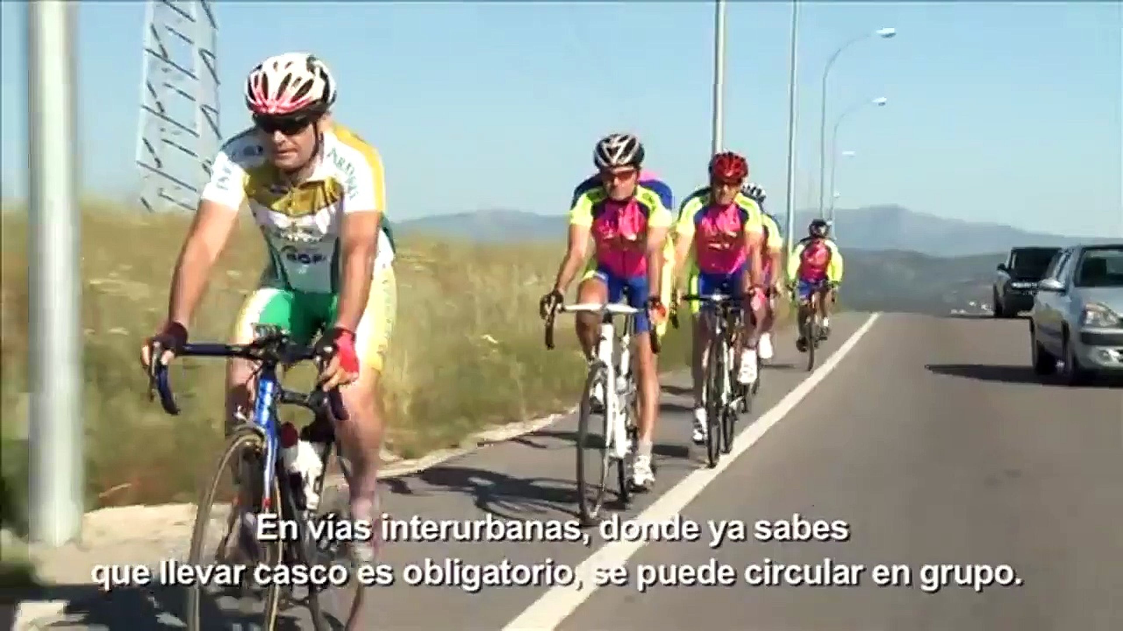 VÍDEO: así debes circular en grupo cuando vas en bicicleta