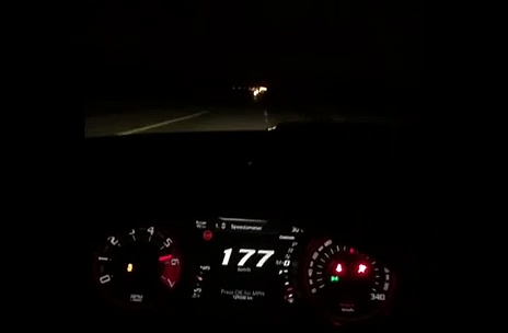 VÍDEO: Un Dodge Challenger Hellcat demostrando su poder, de 0 a 320 km/h --  