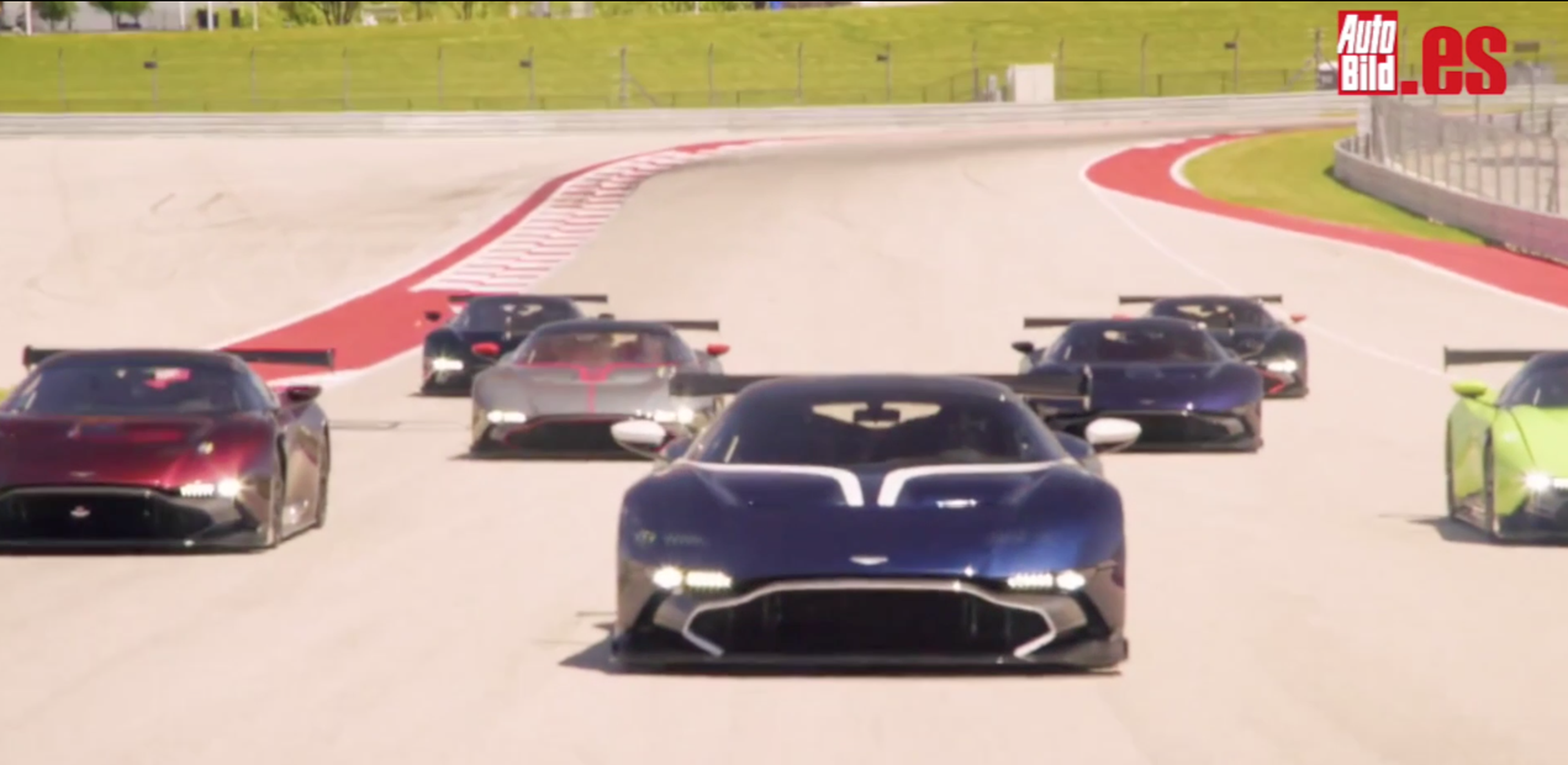 VÍDEO: Festín Aston Martin Vulcan en el Circuito de las Américas